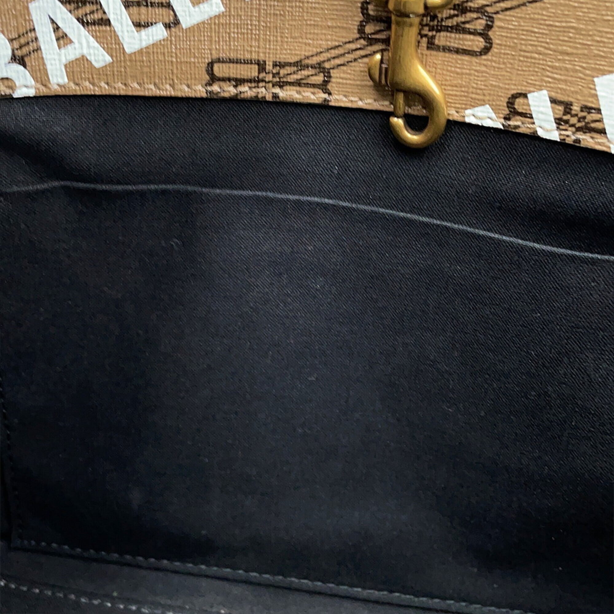 Balenciaga Brown Pvc Handbag (Pre-Owned)