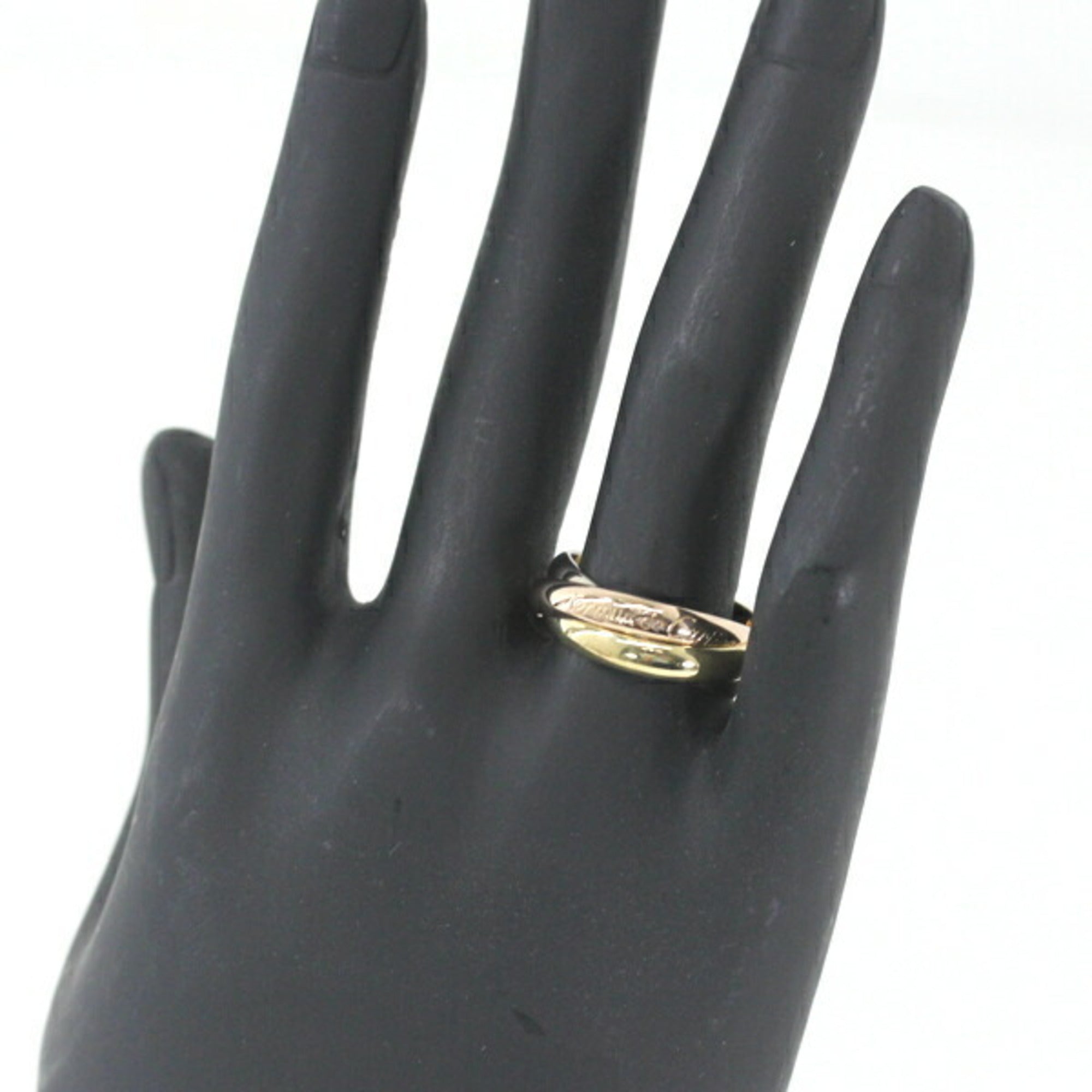 Cartier Pink Gold White Gold Yellow Gold Yellow Gold (18K) Pink Gold (18K) White Gold (18K) Band Ring (Pre-Owned)