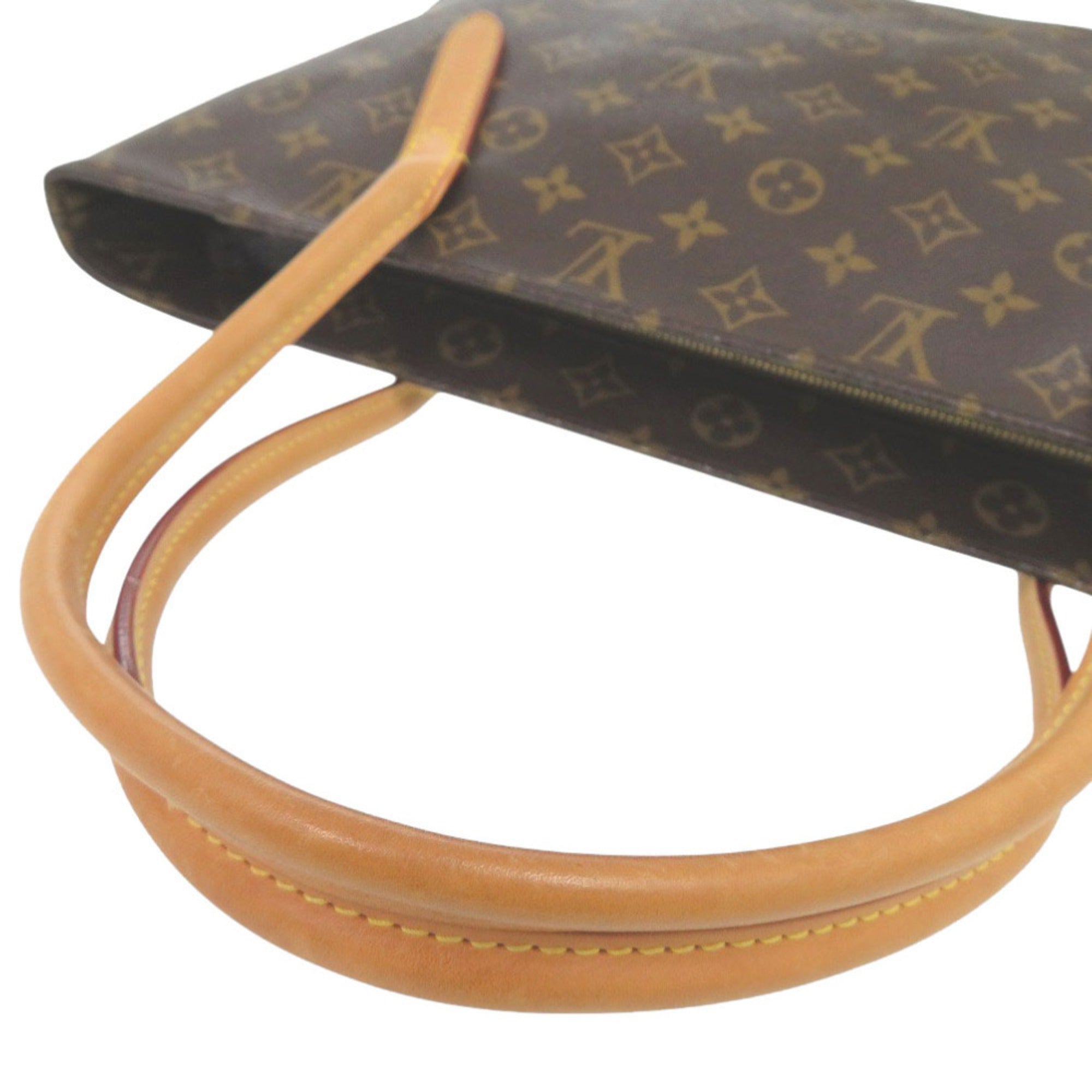 Louis Vuitton Brown Monogram Canvas Tote Bag (Pre-Owned)