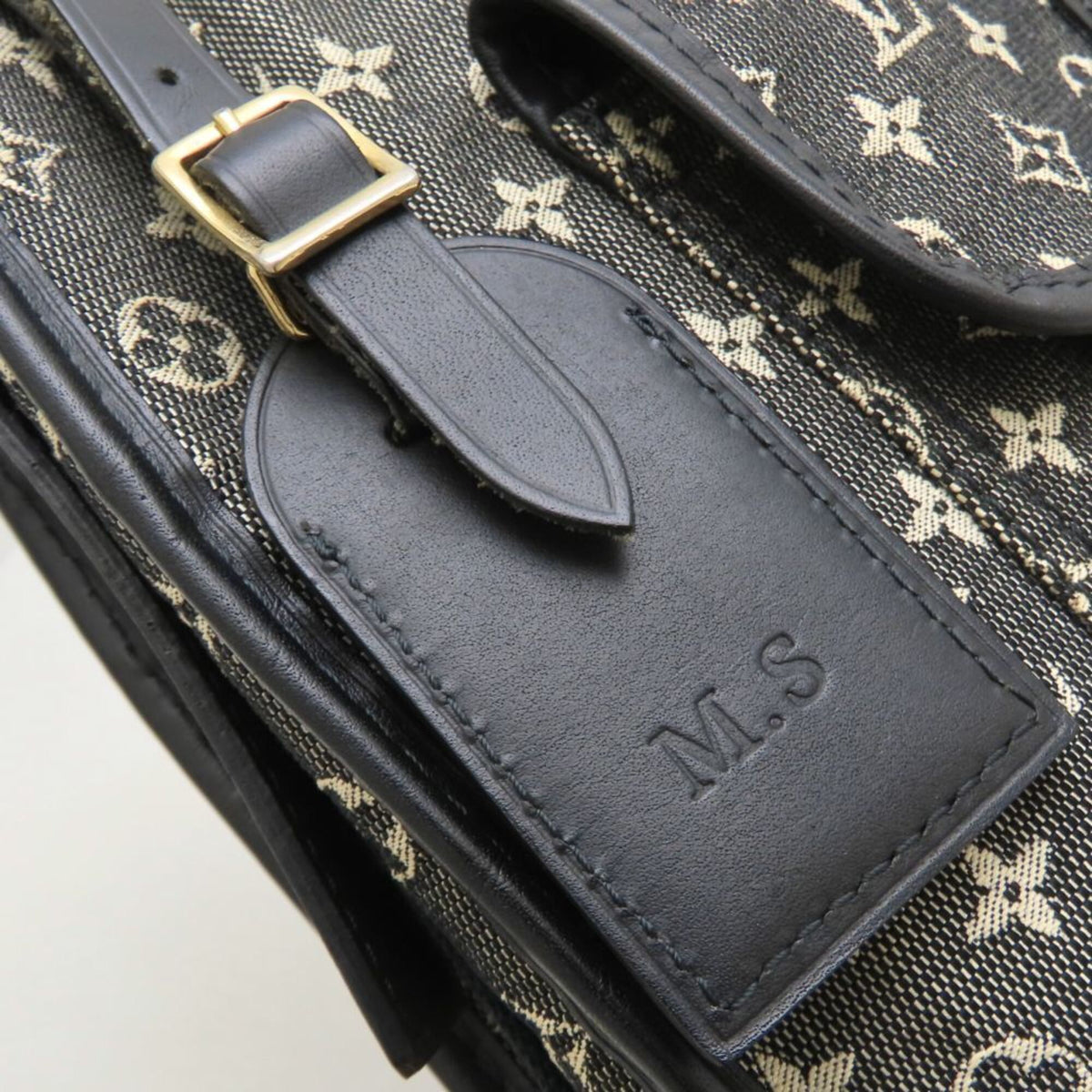 Louis Vuitton Noir Monogram Mini Canvas Leather Shoulder Bag (Pre-Owned)