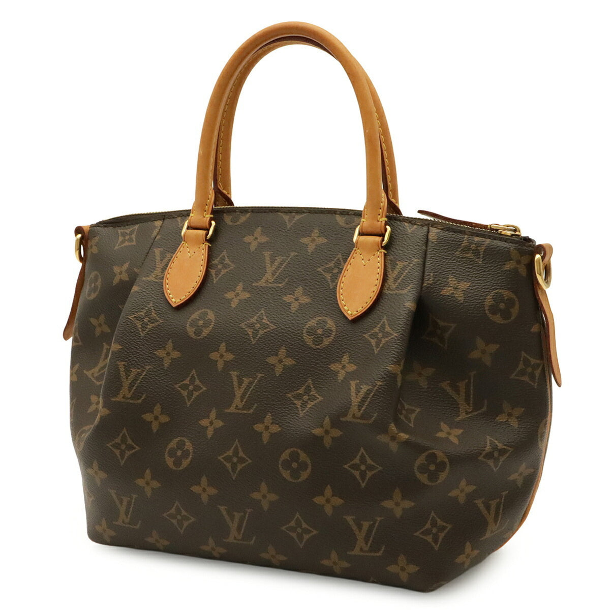 Louis Vuitton Brown Galle Monogram White Monogram Handbag (Pre-Owned)
