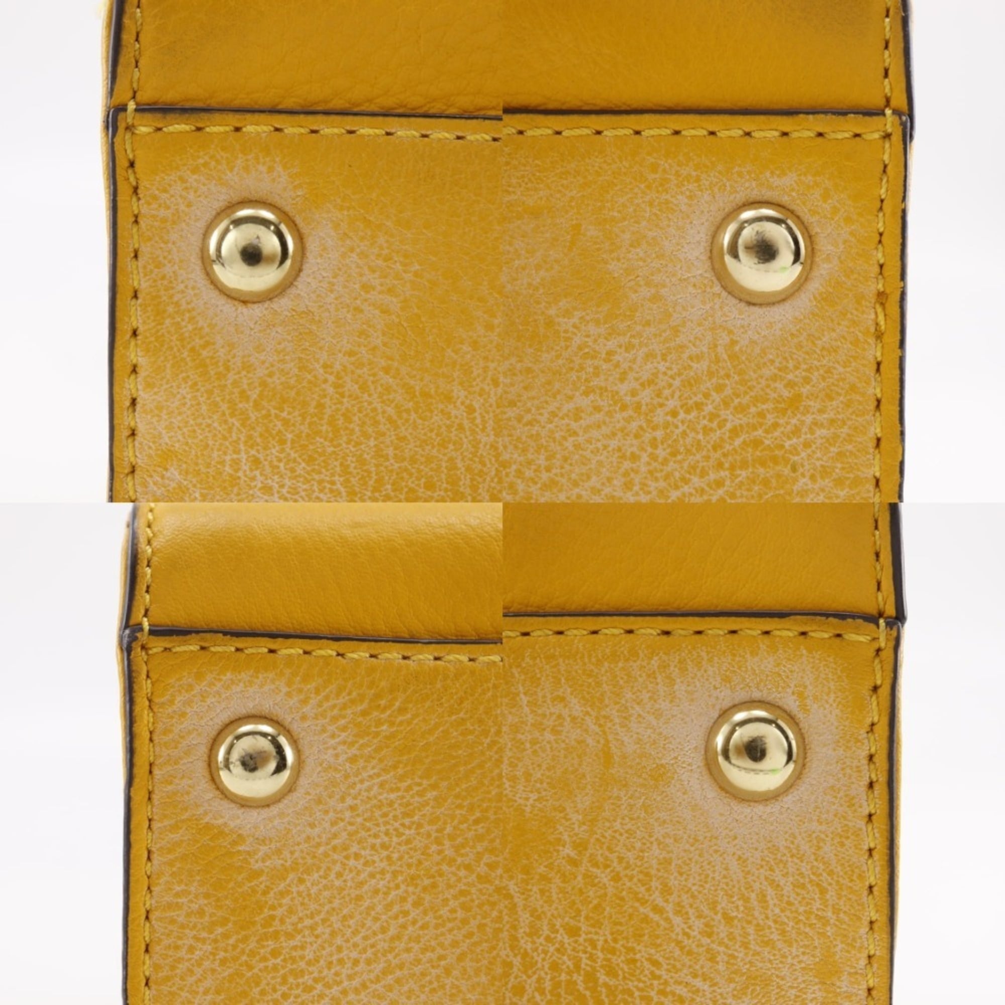 Michael Kors Yellow Leather Handbag (Pre-Owned)