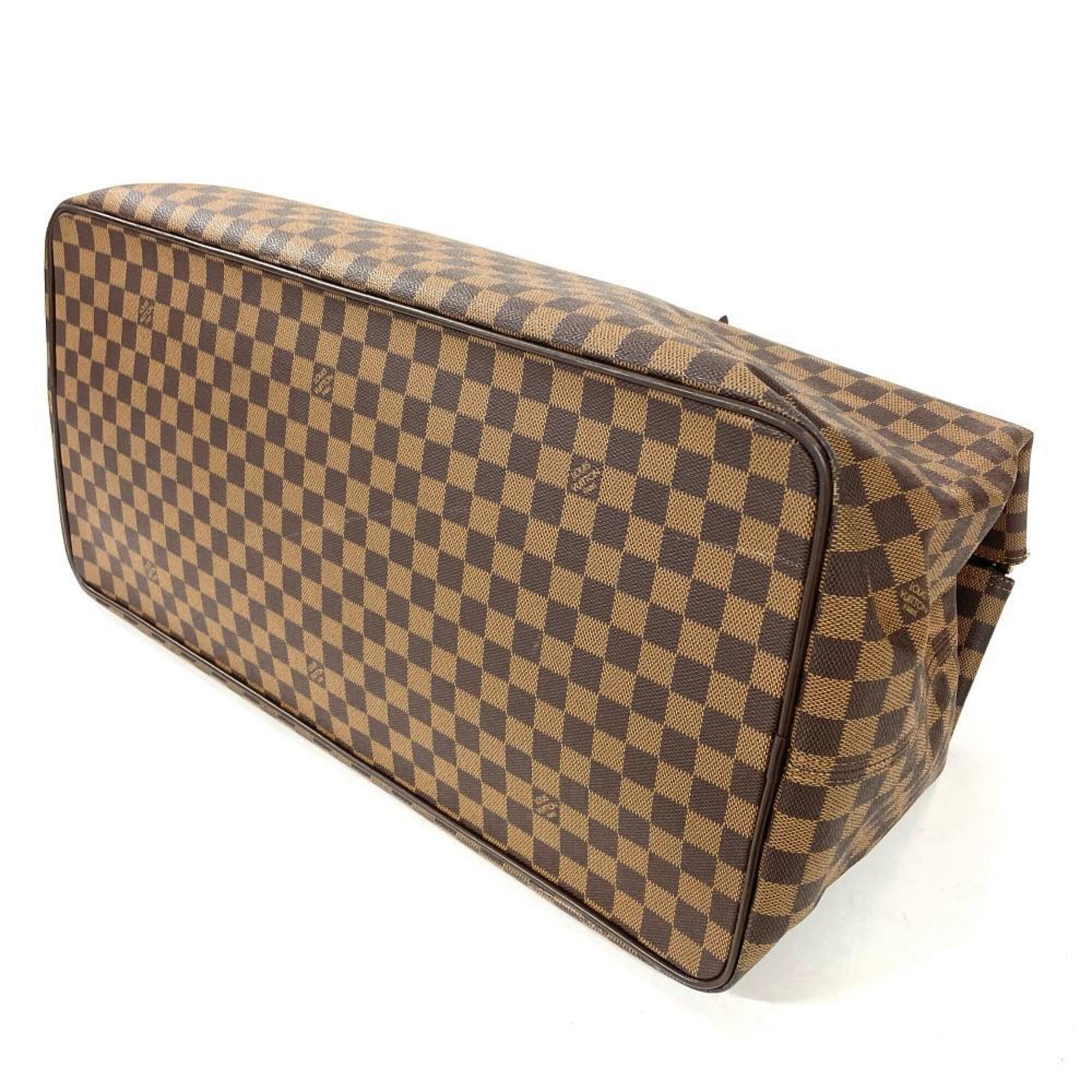 Louis Vuitton Brown Damier Canvas Boston Bag (Pre-Owned)