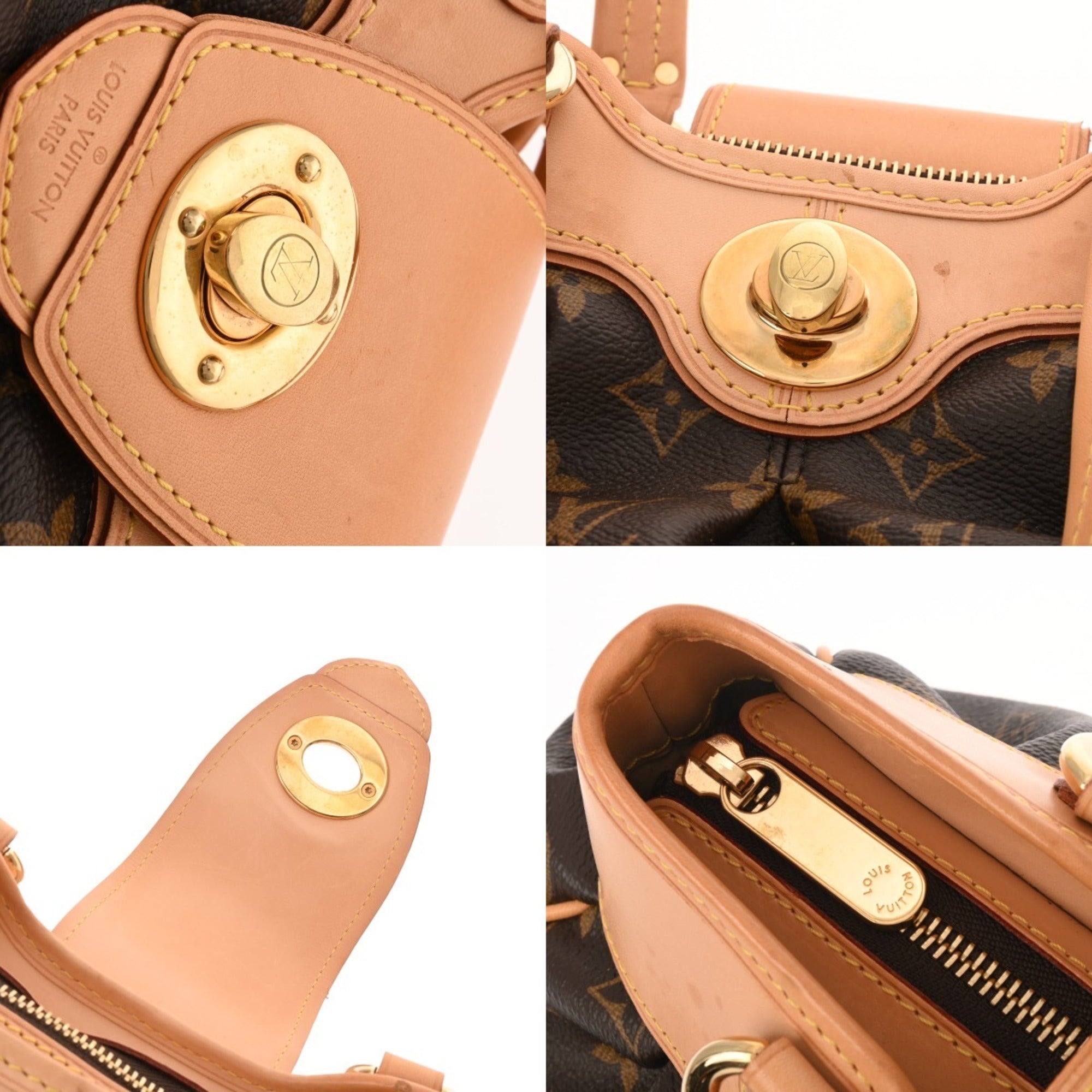 Louis Vuitton Brown Monogram Handbag (Pre-Owned)