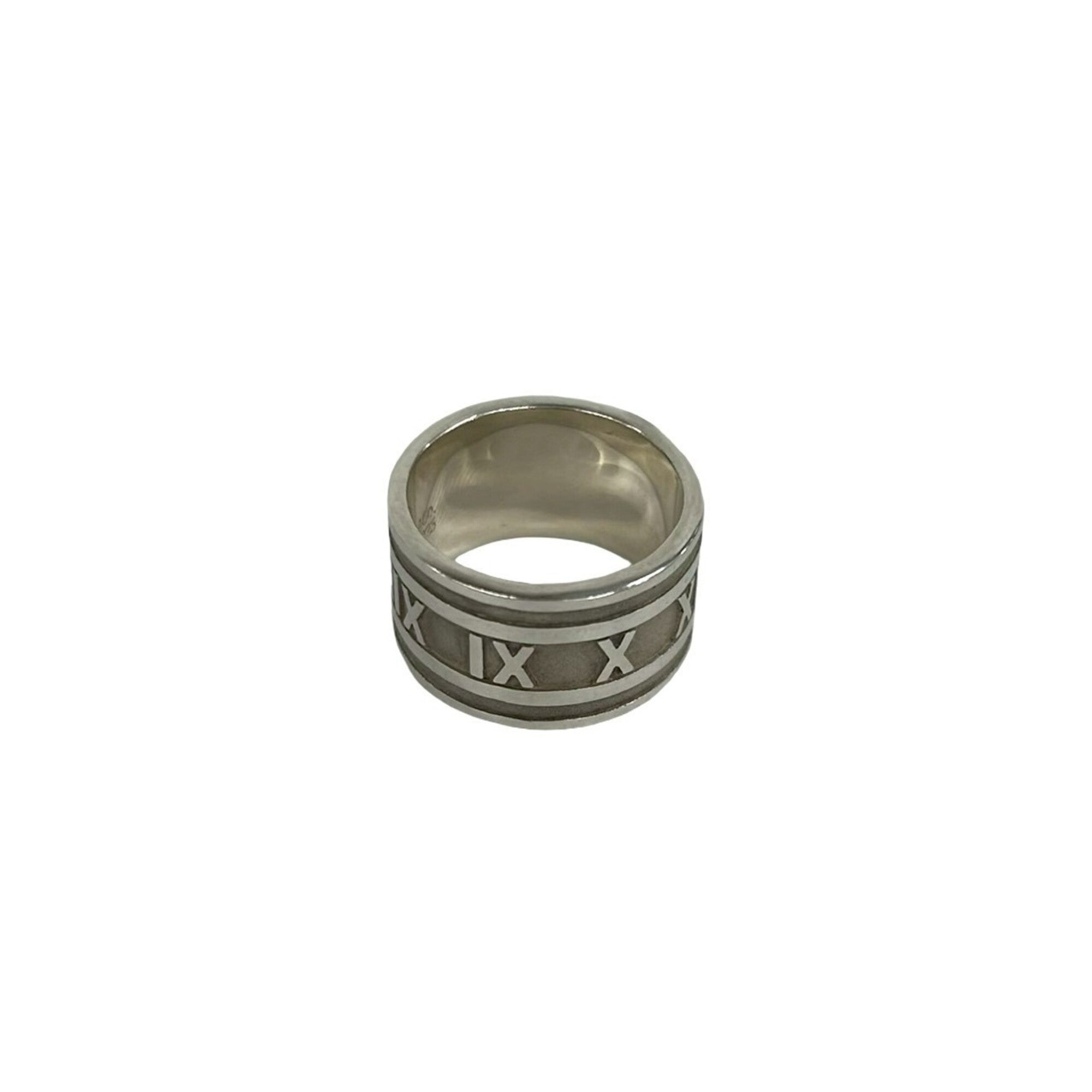 Tiffany Silver Silver 925 Band Ring (Pre-Owned)