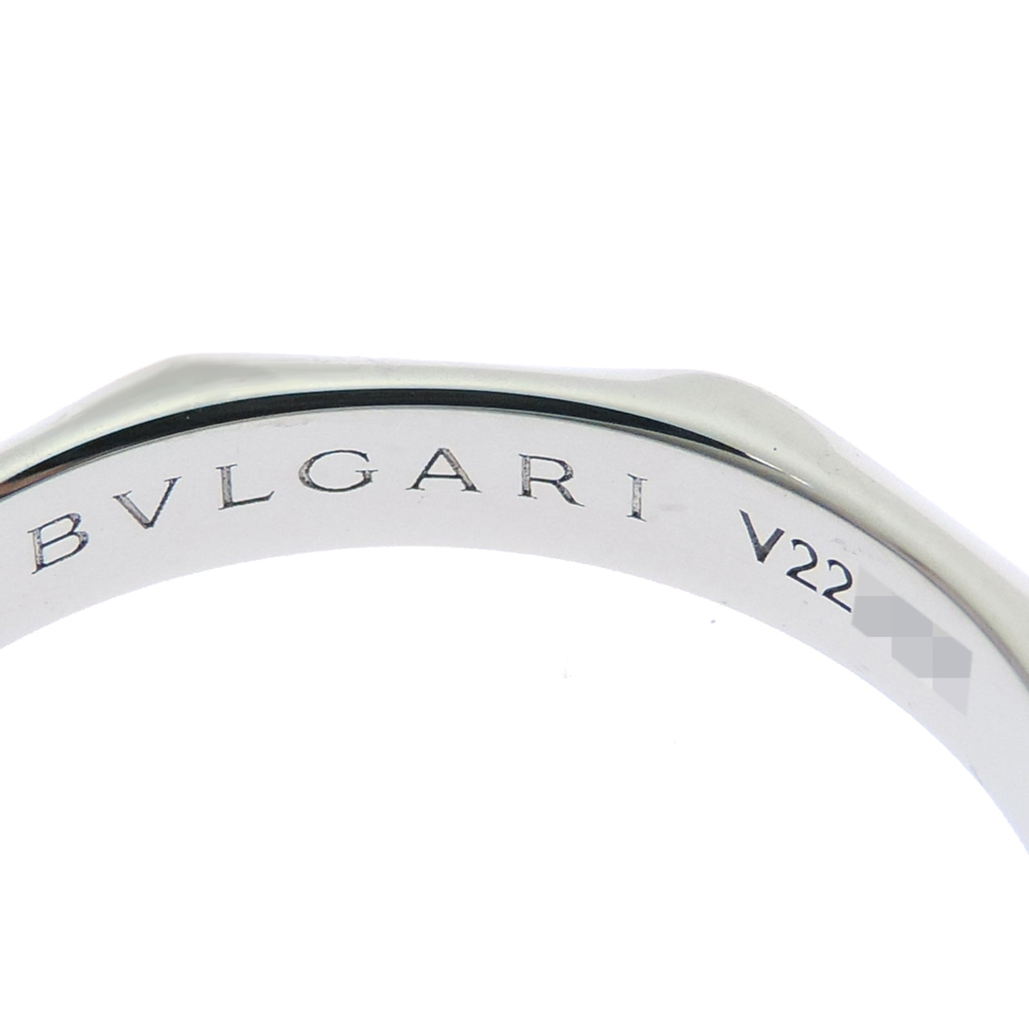 Bvlgari Platinum 950 Band Ring (Pre-Owned)