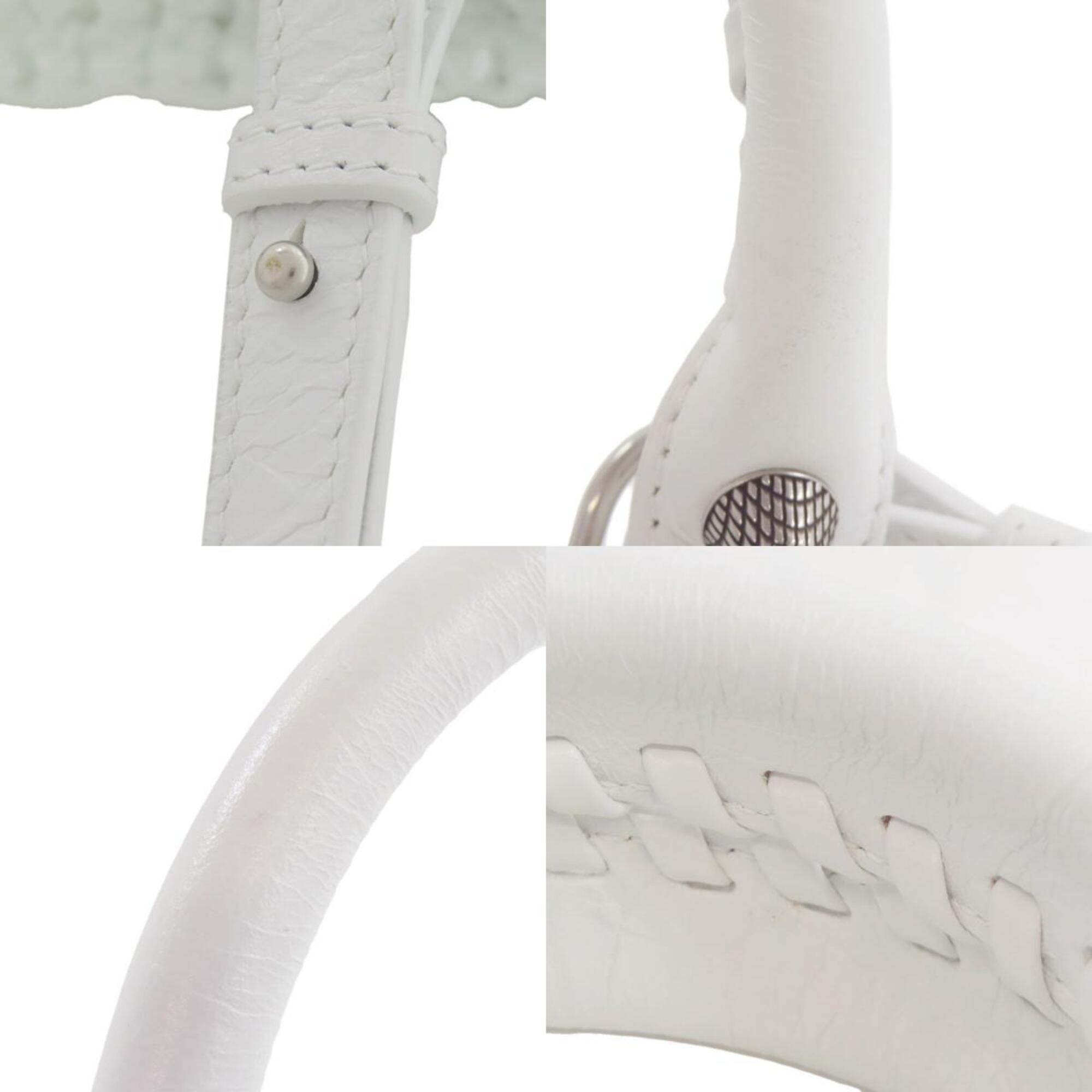 Balenciaga White Polypropylene Handbag (Pre-Owned)