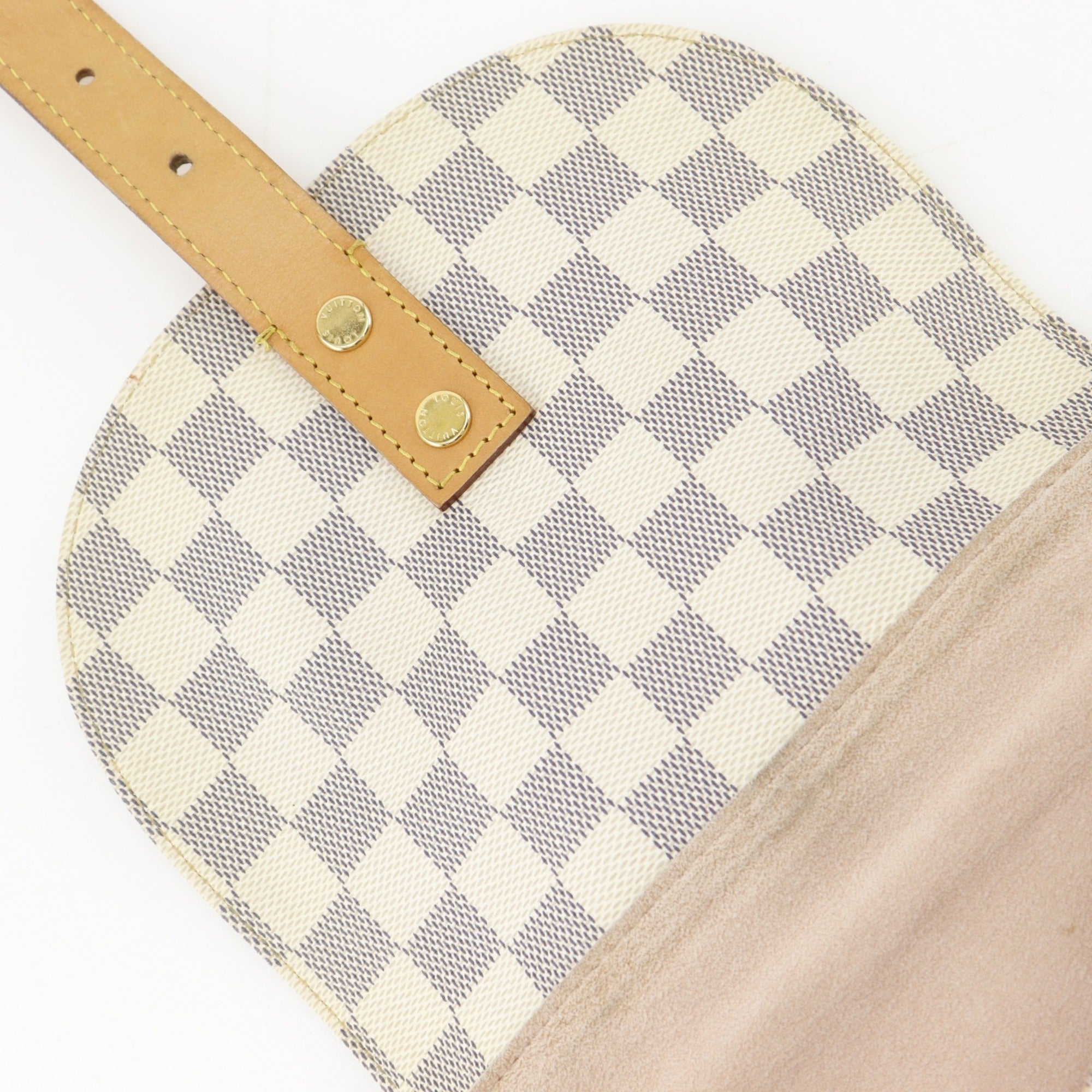 Louis Vuitton White Damier Azur Backpack (Pre-Owned)