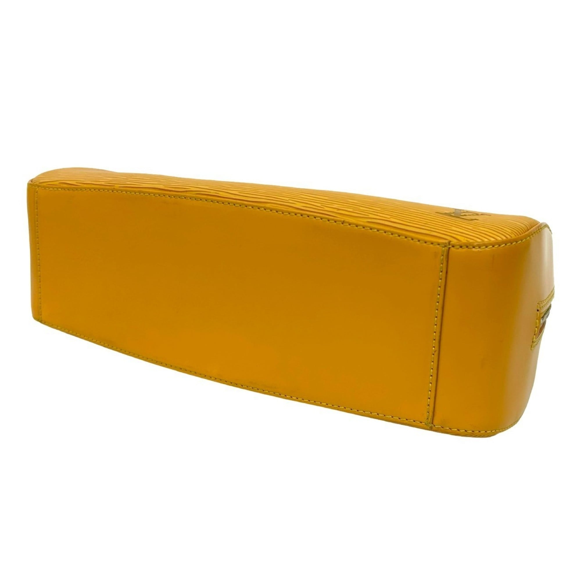 Louis Vuitton Yellow Epi Leather Boston Bag Handbag (Pre-Owned)