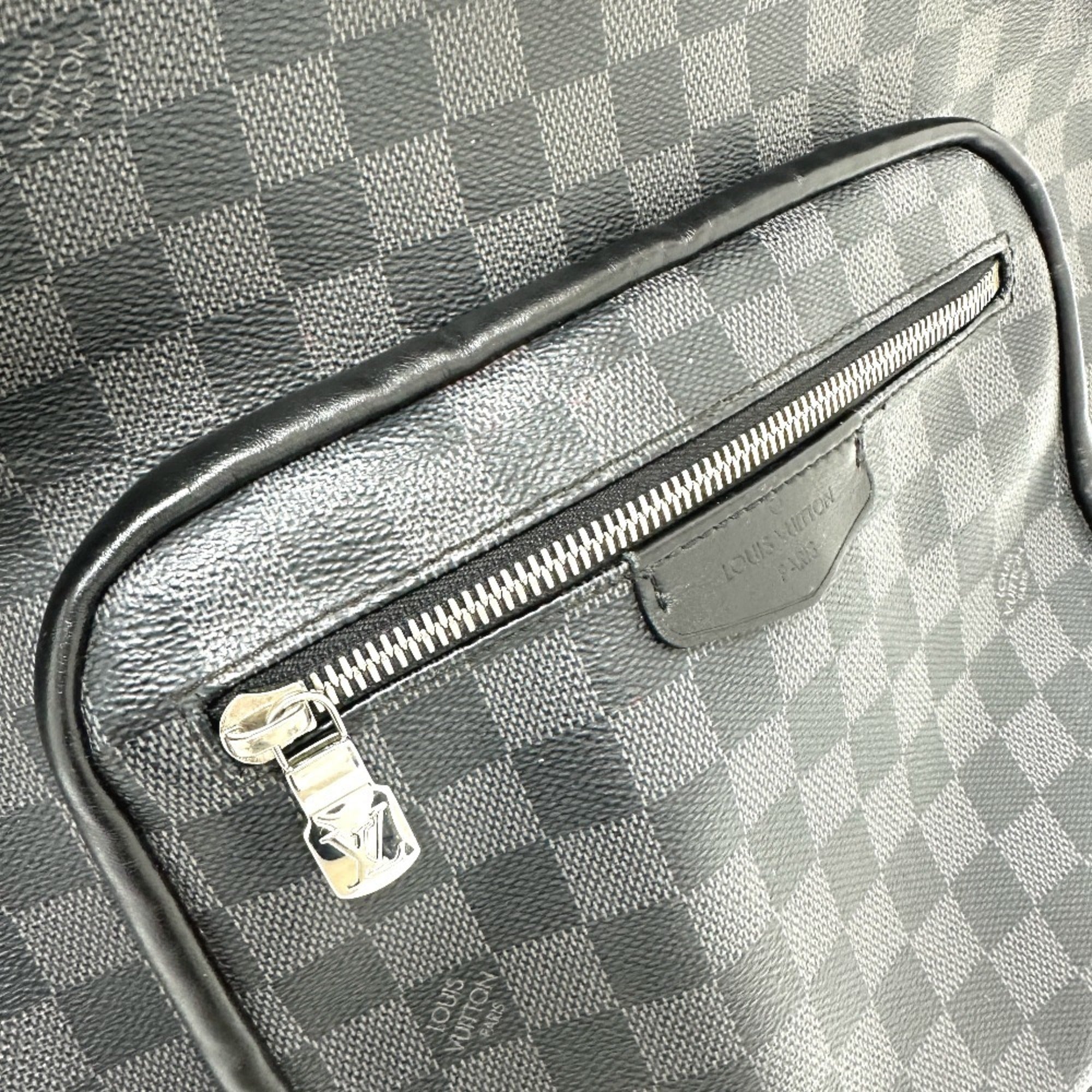 Louis Vuitton Black Damier Graphite Backpack (Pre-Owned)