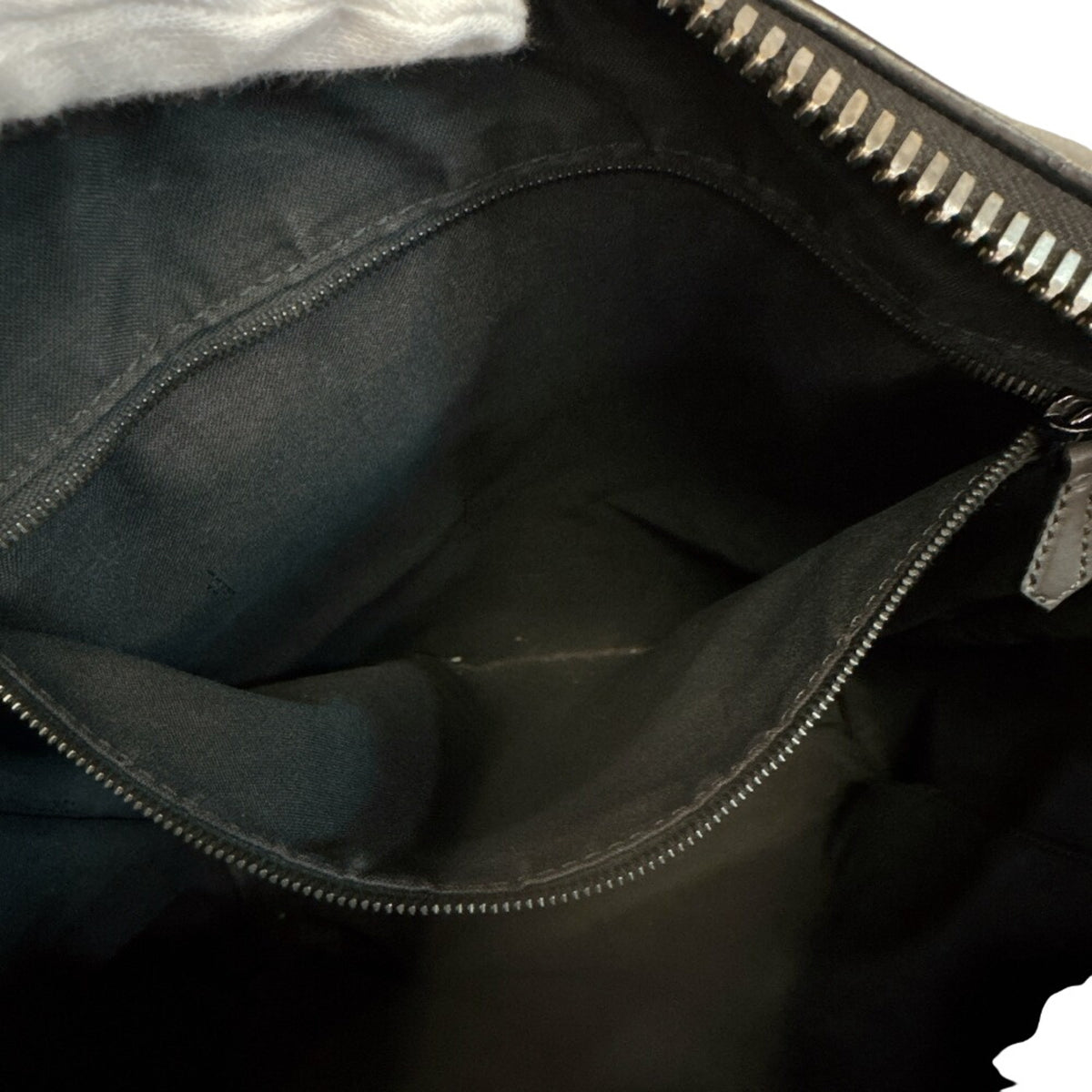 Fendi Gray Leather Backpack (Pre-Owned)