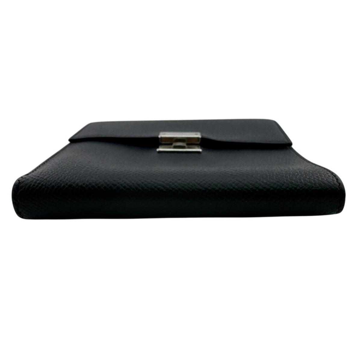 Hermes Blue Indigo Epsom Leather Wallet (Tri-Fold) (Pre-Owned)