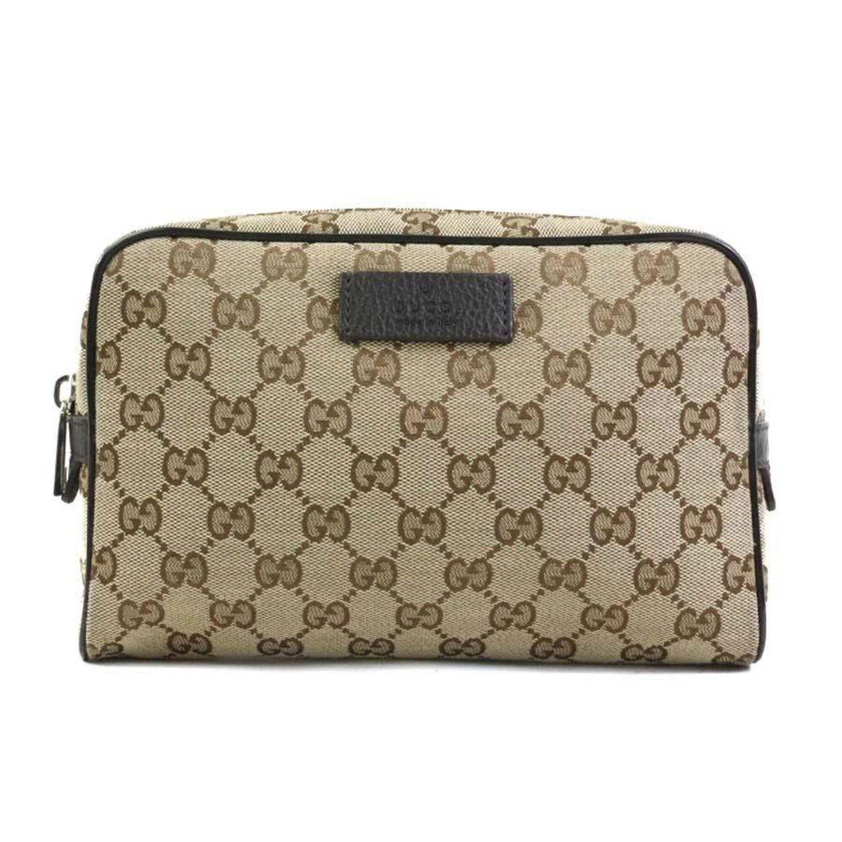 Gucci Brown Gg Canvas Fanny Pack Sling Bag (Pre-Owned)