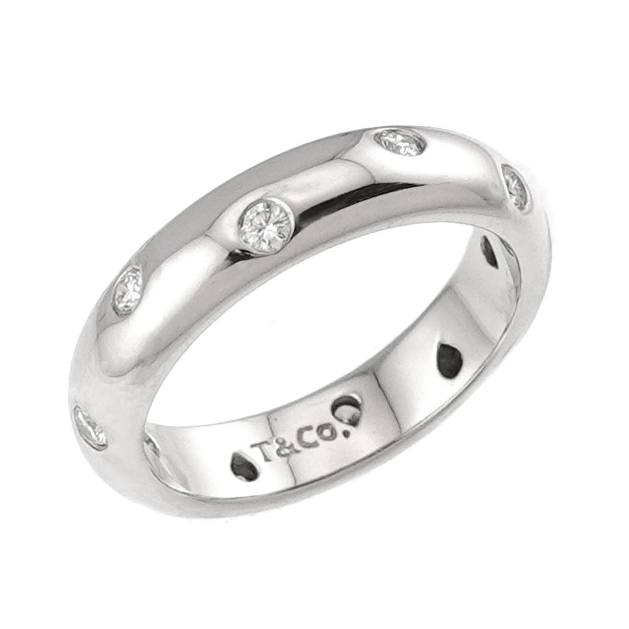 Tiffany Platinum 950 Band Ring (Pre-Owned)