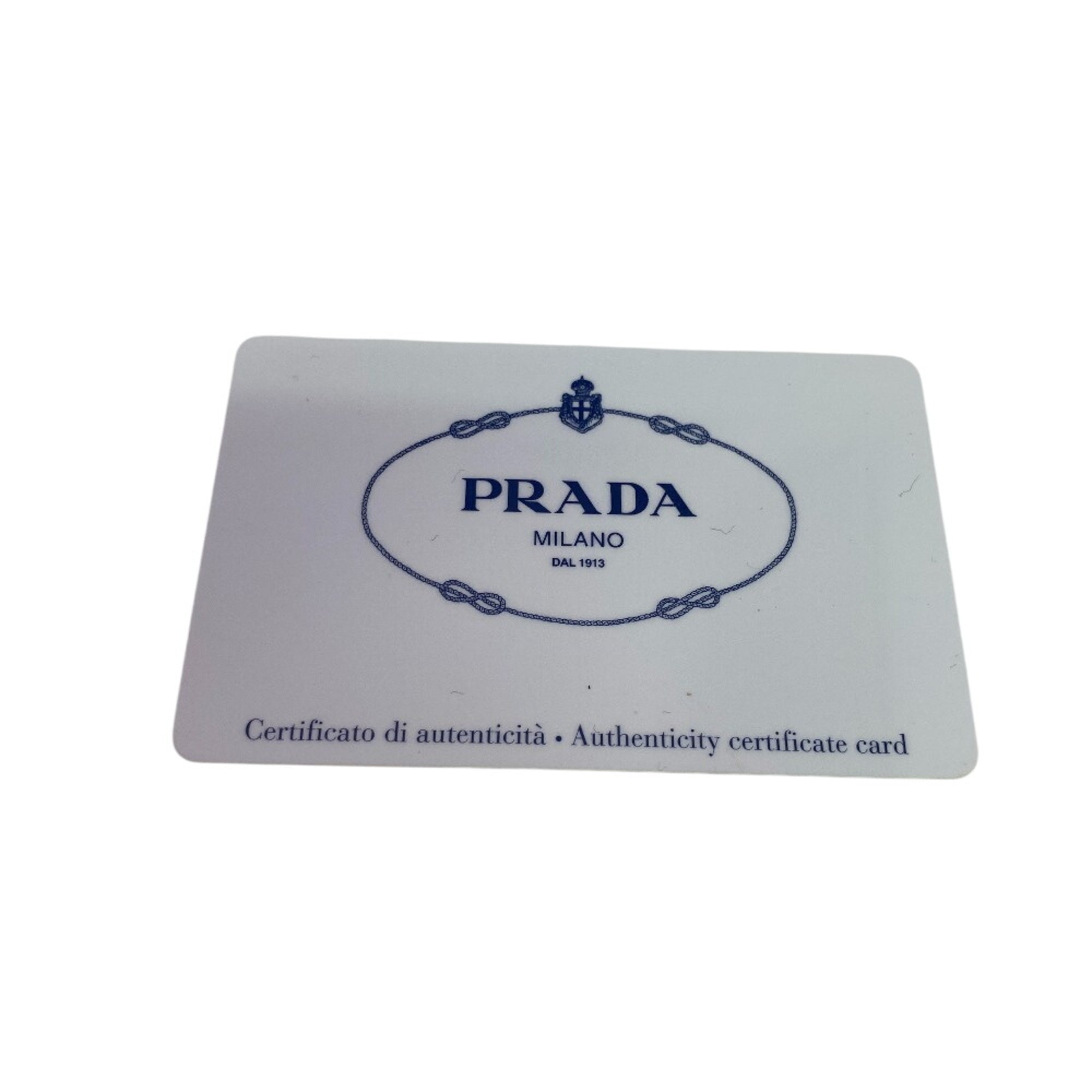 Prada Black Leather Chain/Shoulder Wallet (Pre-Owned)