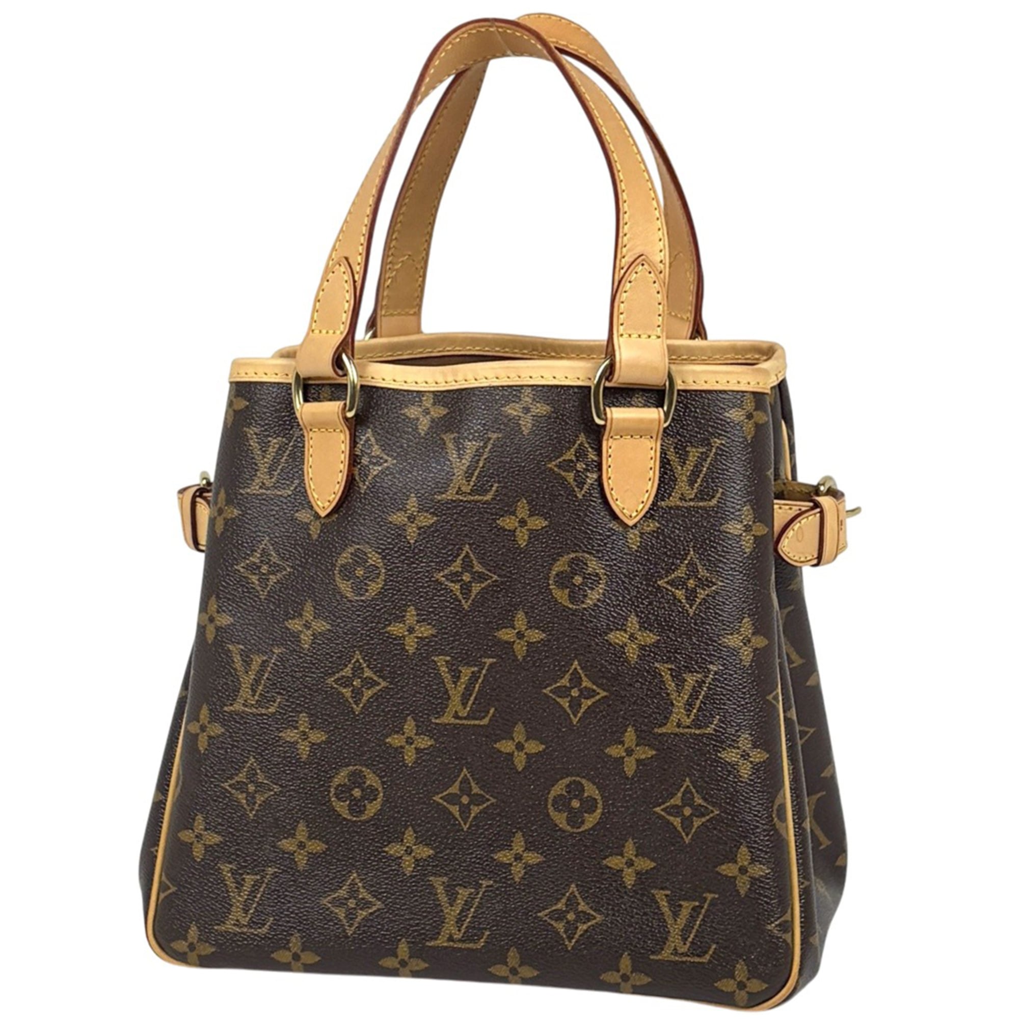 Louis Vuitton Brown Monogram Handbag Tote Bag (Pre-Owned)