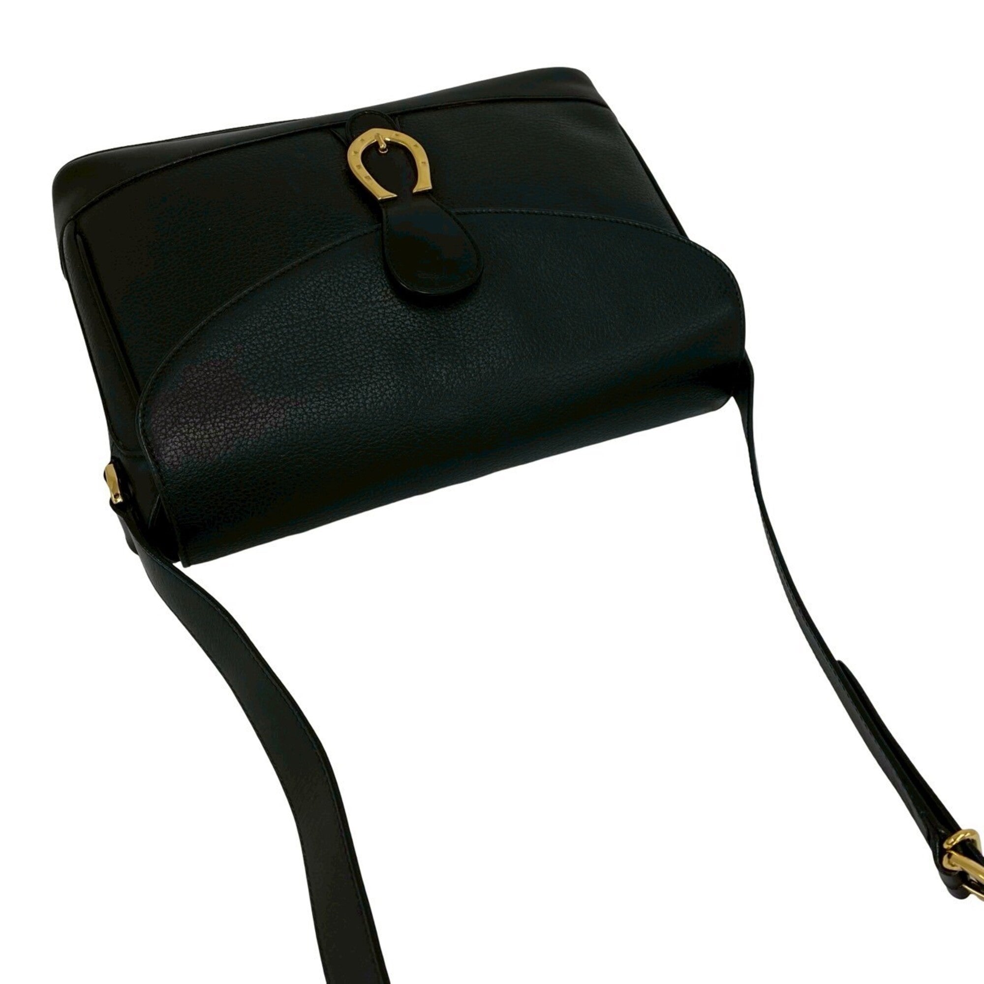 Gucci Black Leather Shoulder Bag (Pre-Owned)