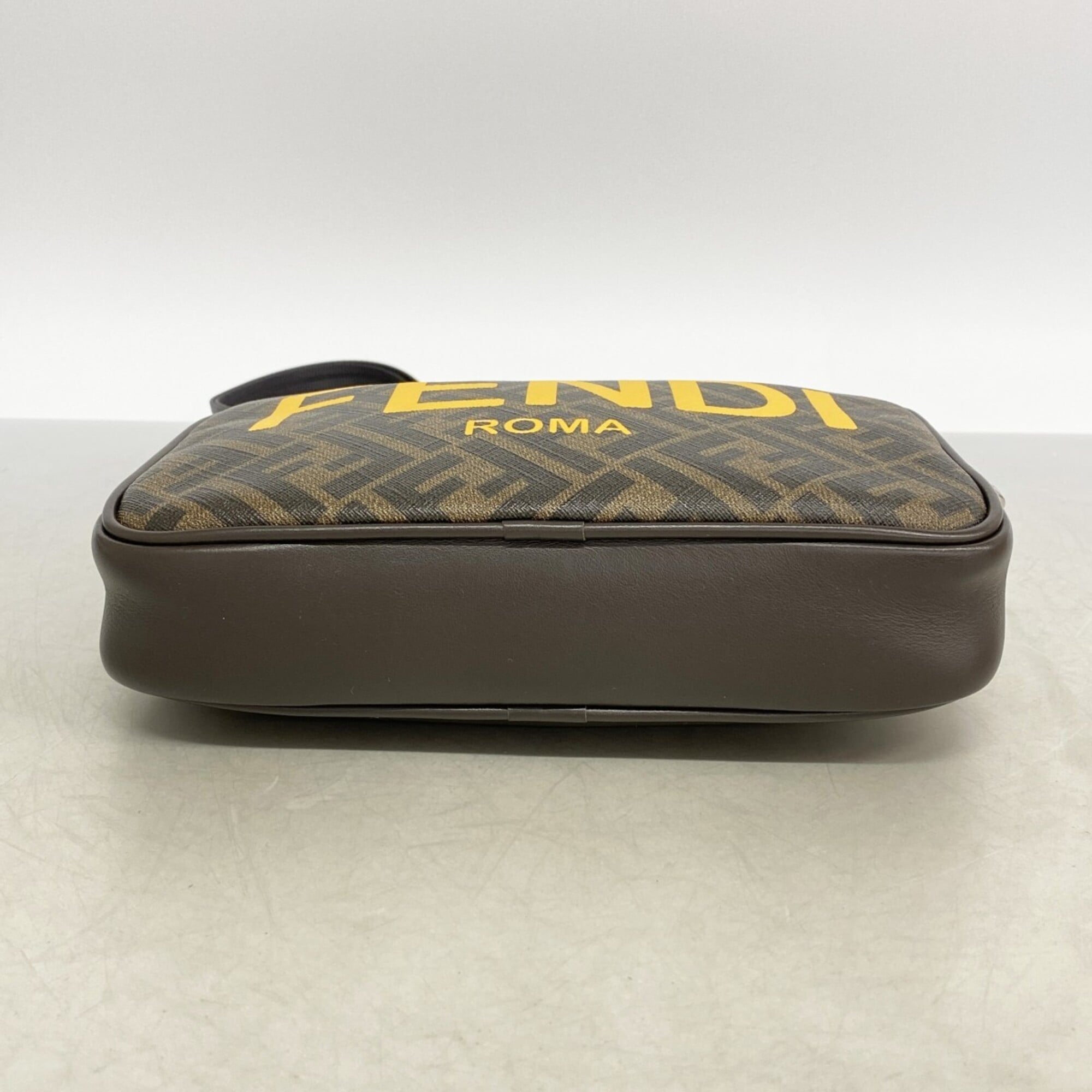 Fendi Brown Pvc Shoulder Bag (Pre-Owned)