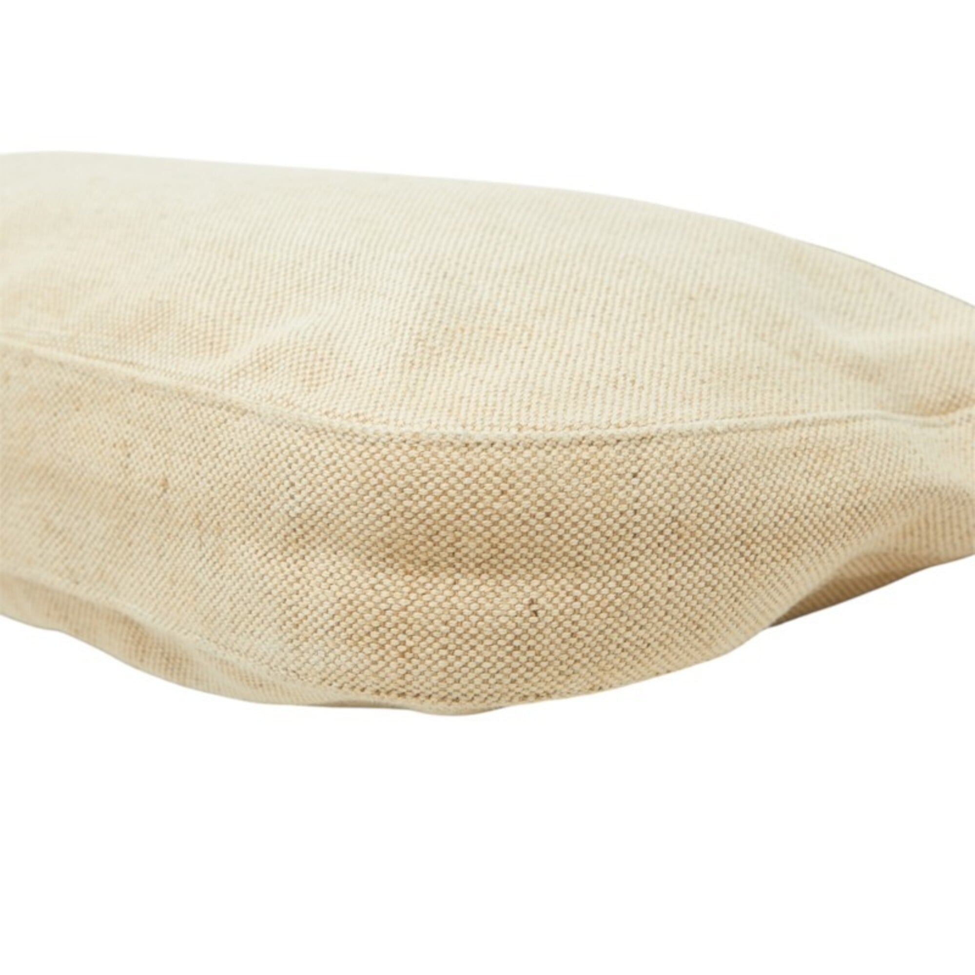 Prada Beige Canvas Leather Shoulder Bag (Pre-Owned)