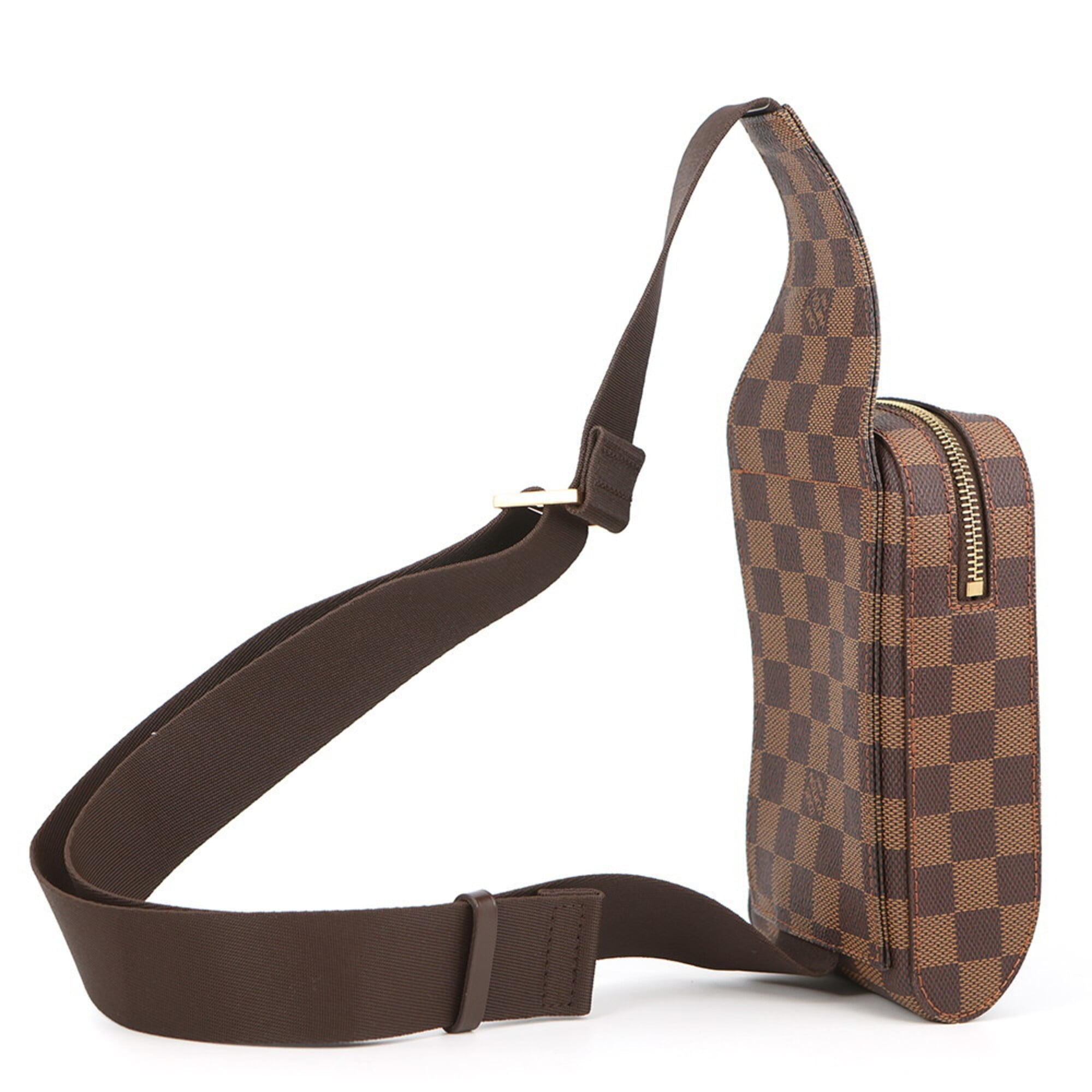 Louis Vuitton Damier Brown Damier Canvas Ebene Shoulder Bag Sling Bag (Pre-Owned)