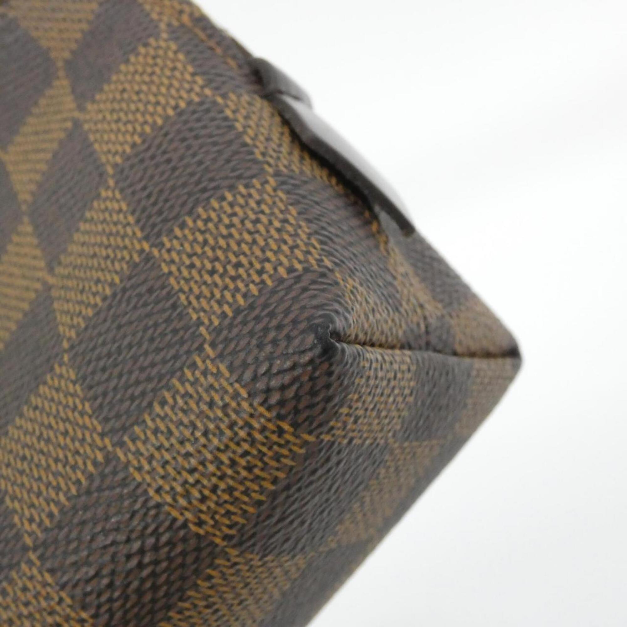 Louis Vuitton Ebene Coated Canvas Handbag Pochette Pouch (Pre-Owned)