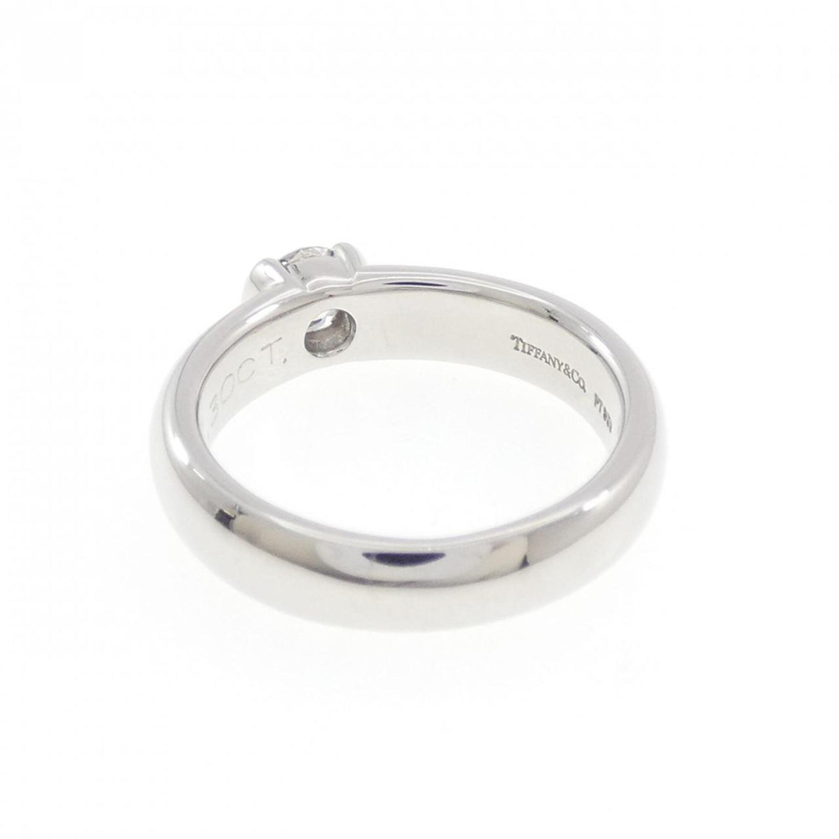 Tiffany Platinum 950 Band Ring (Pre-Owned)