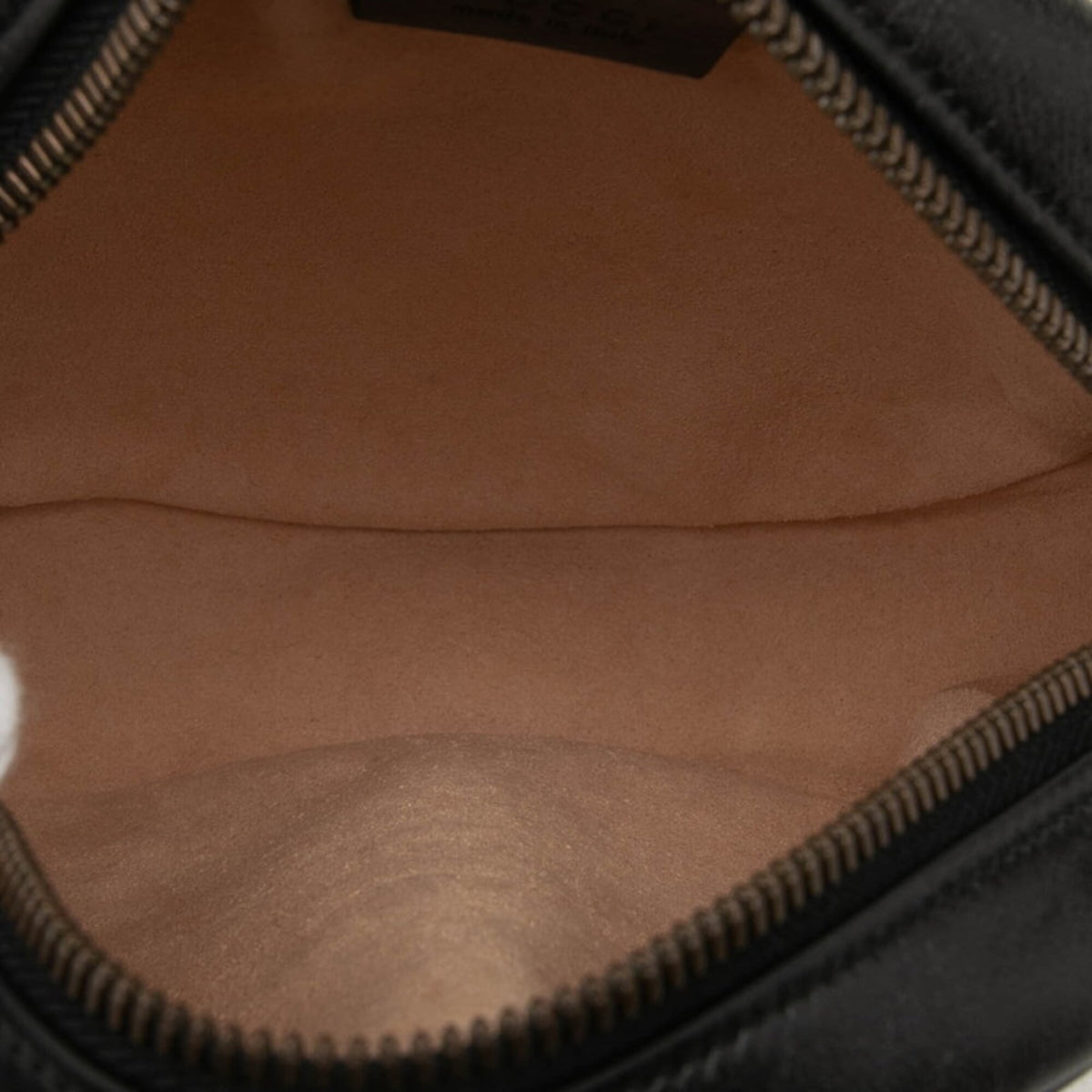 Gucci Gg Marmont Black Leather Shoulder Bag (Pre-Owned)