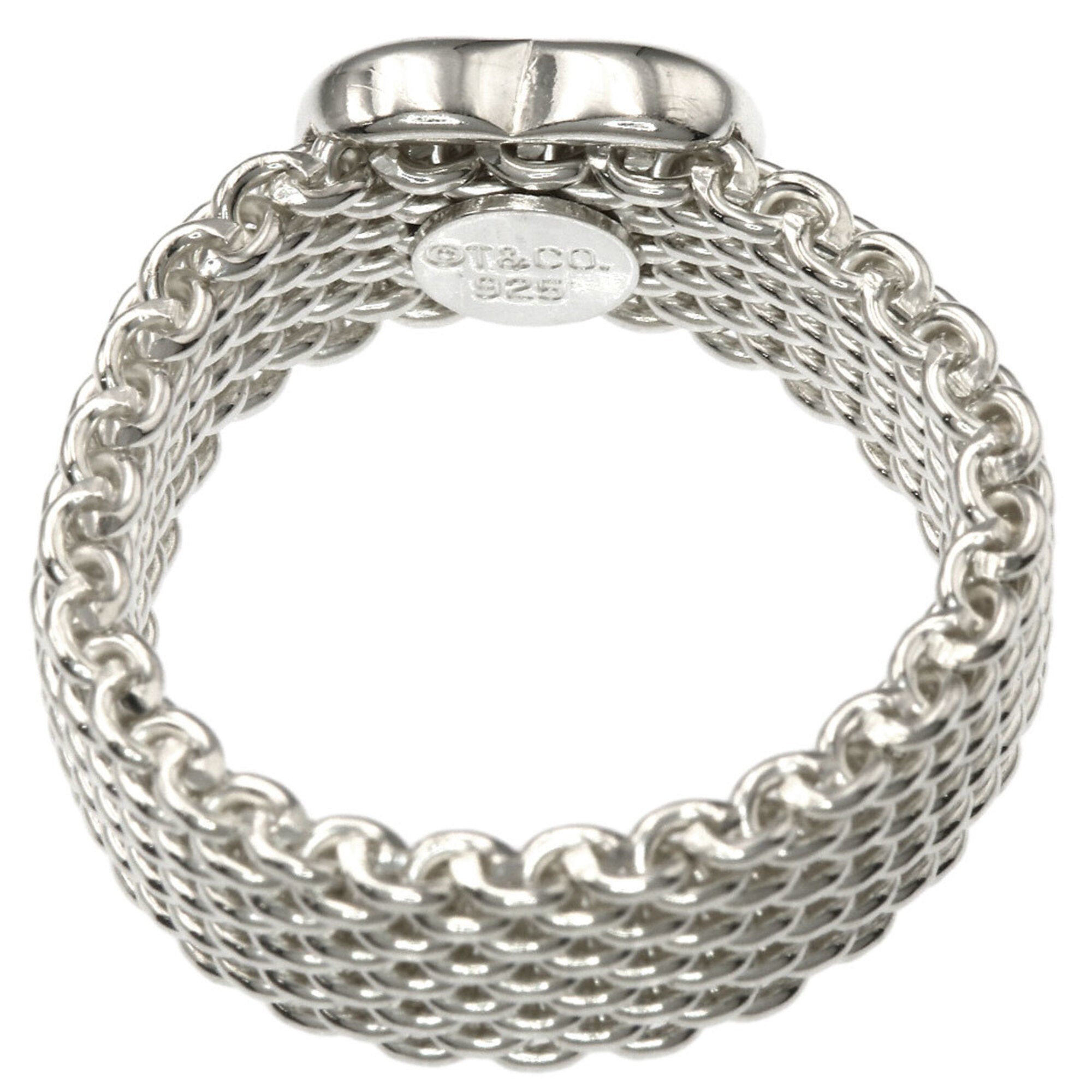 Tiffany Silver Band Ring (Pre-Owned)
