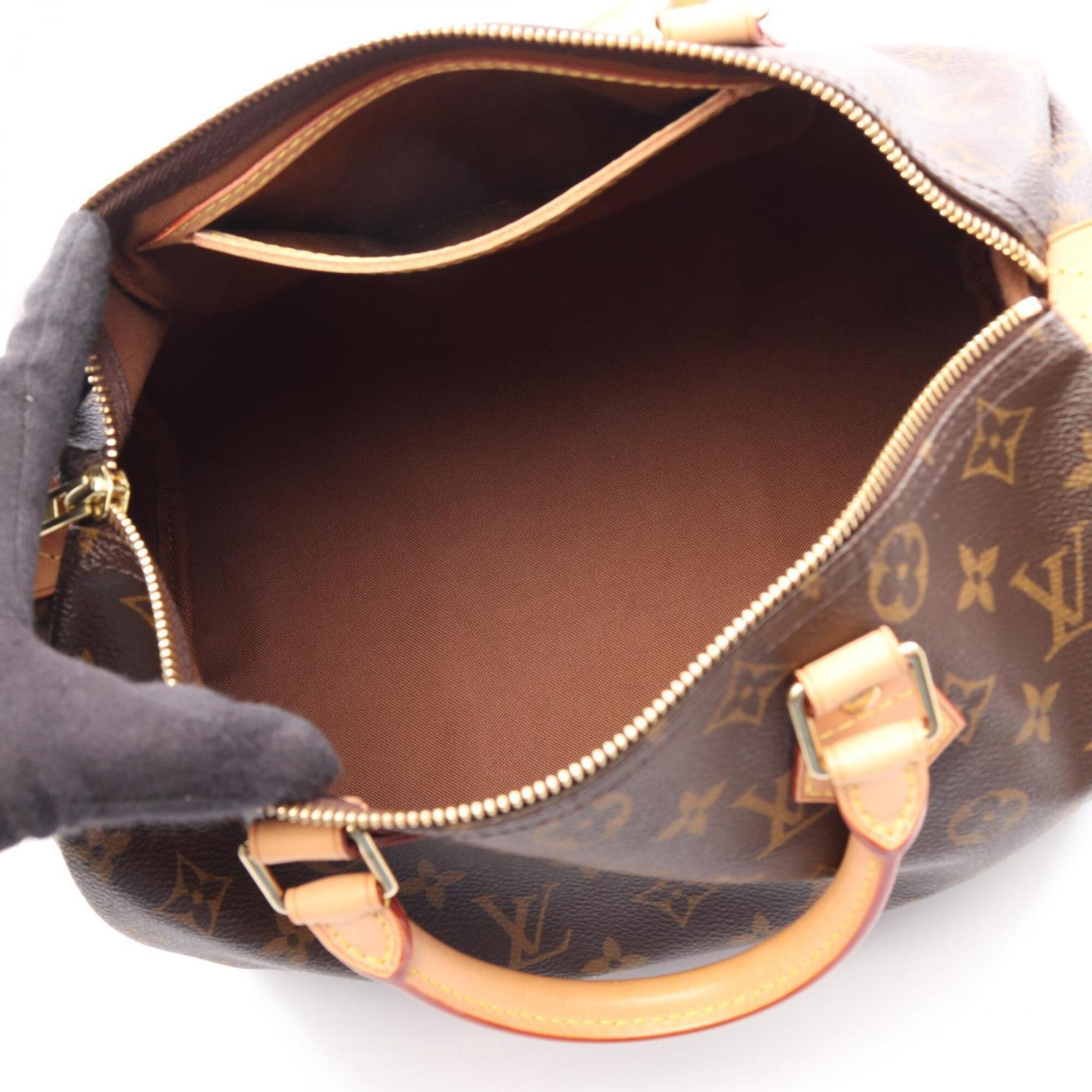 Louis Vuitton Brown Pvc Leather Handbag (Pre-Owned)