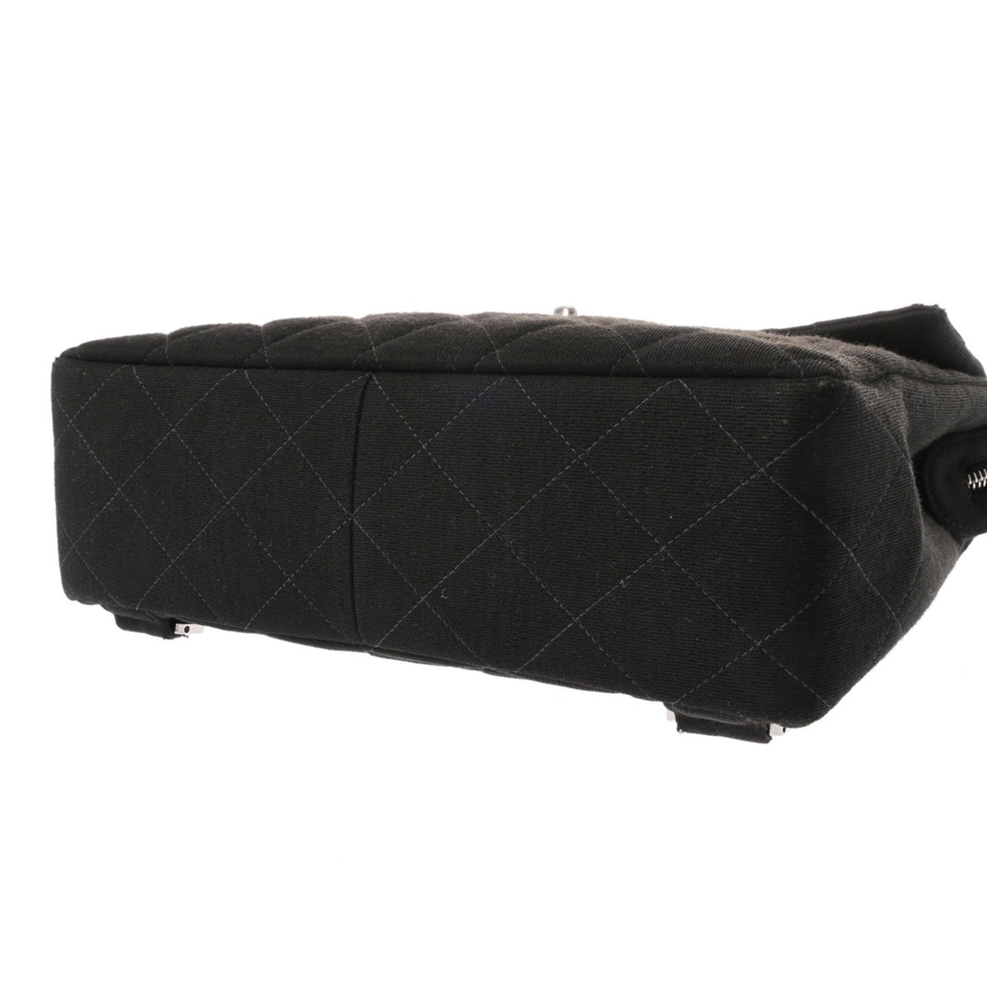 Chanel Black Jersey Backpack (Pre-Owned)