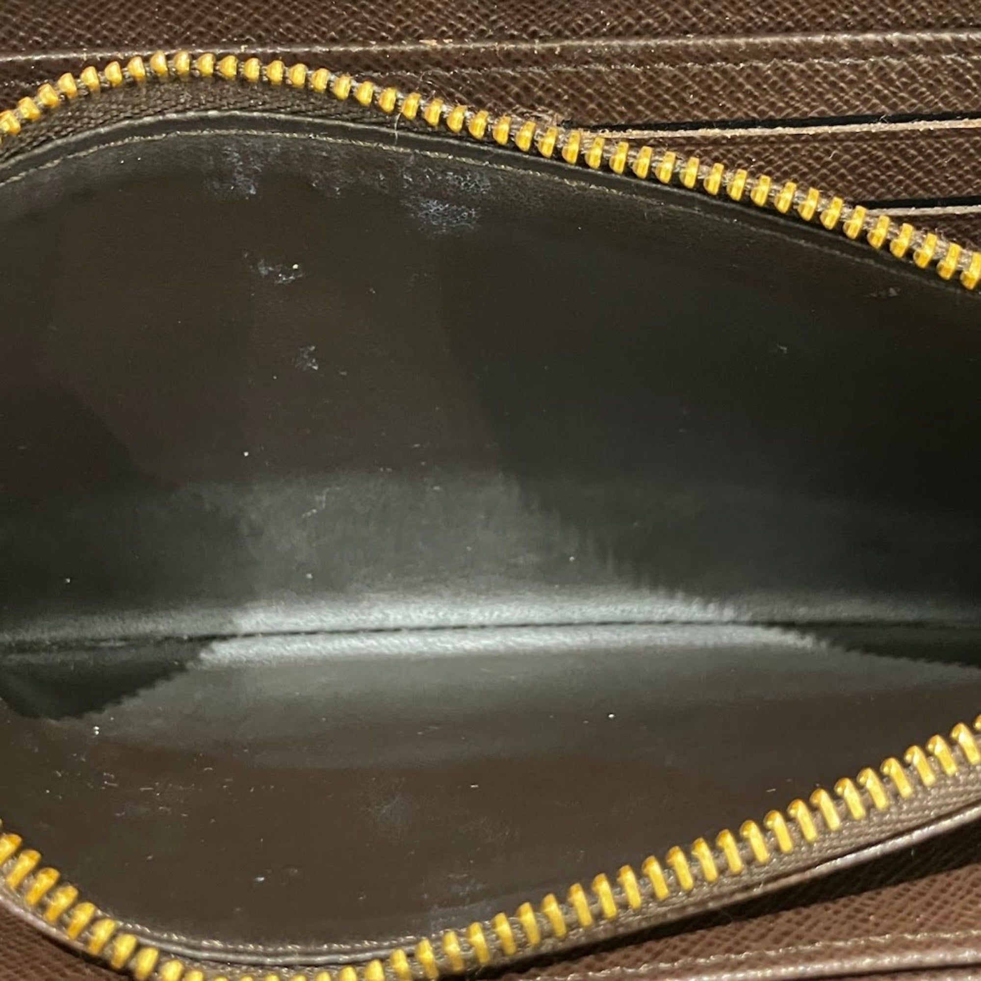 Louis Vuitton Damier Brown Pvc Long Wallet (Bi-Fold) (Pre-Owned)