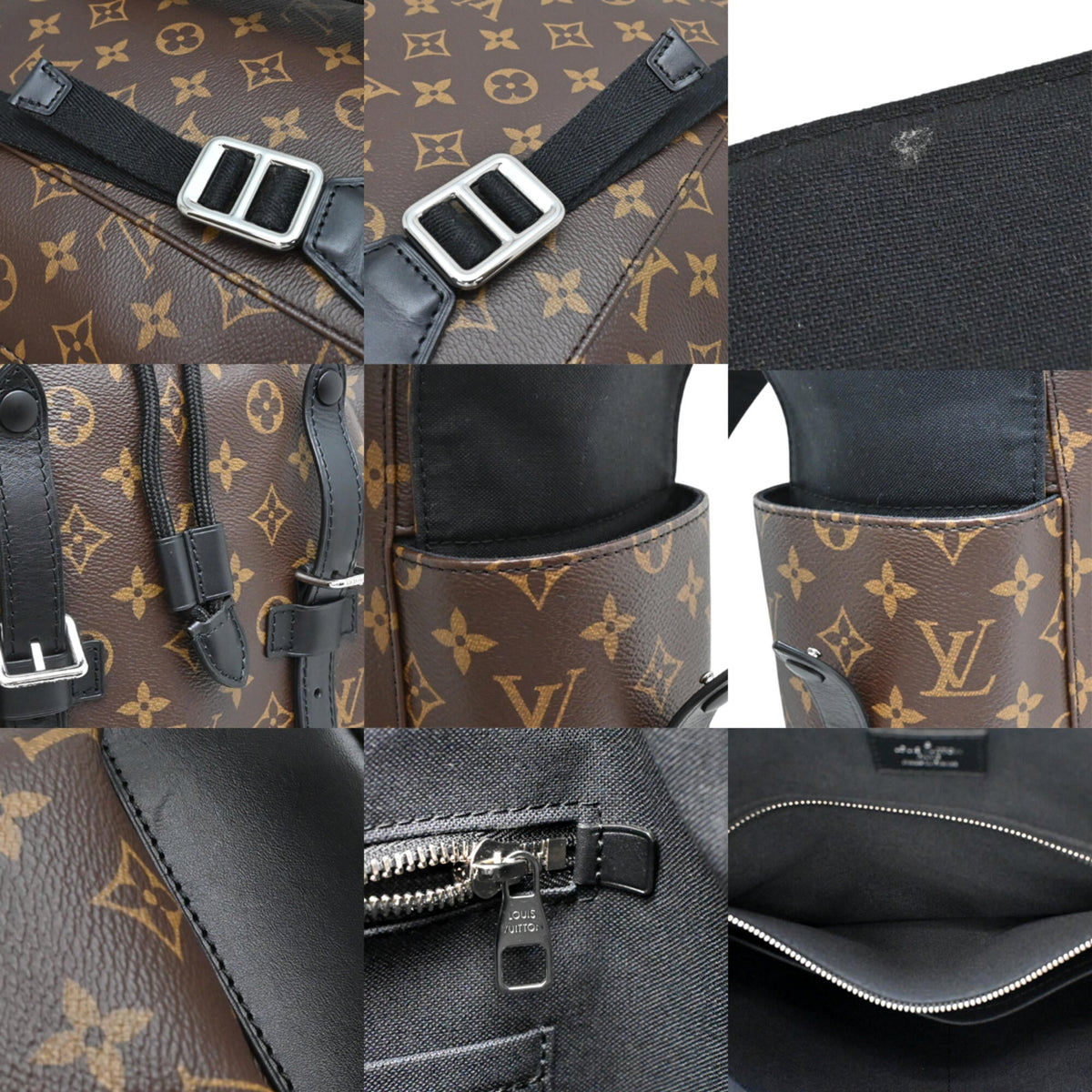 Louis Vuitton Black Brown Monogram (Pre-Owned)