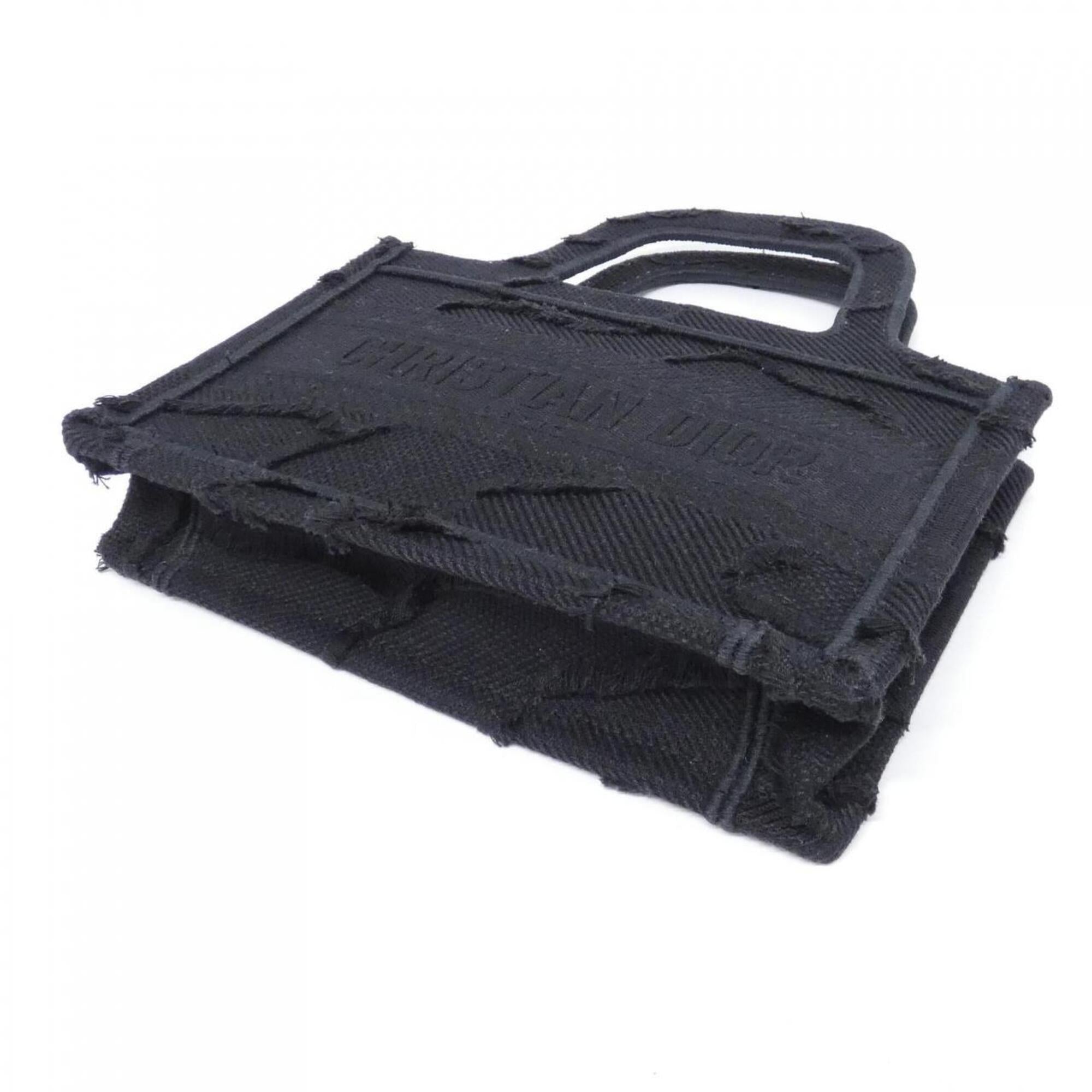 Christian Dior Black Canvas Handbag (Pre-Owned)