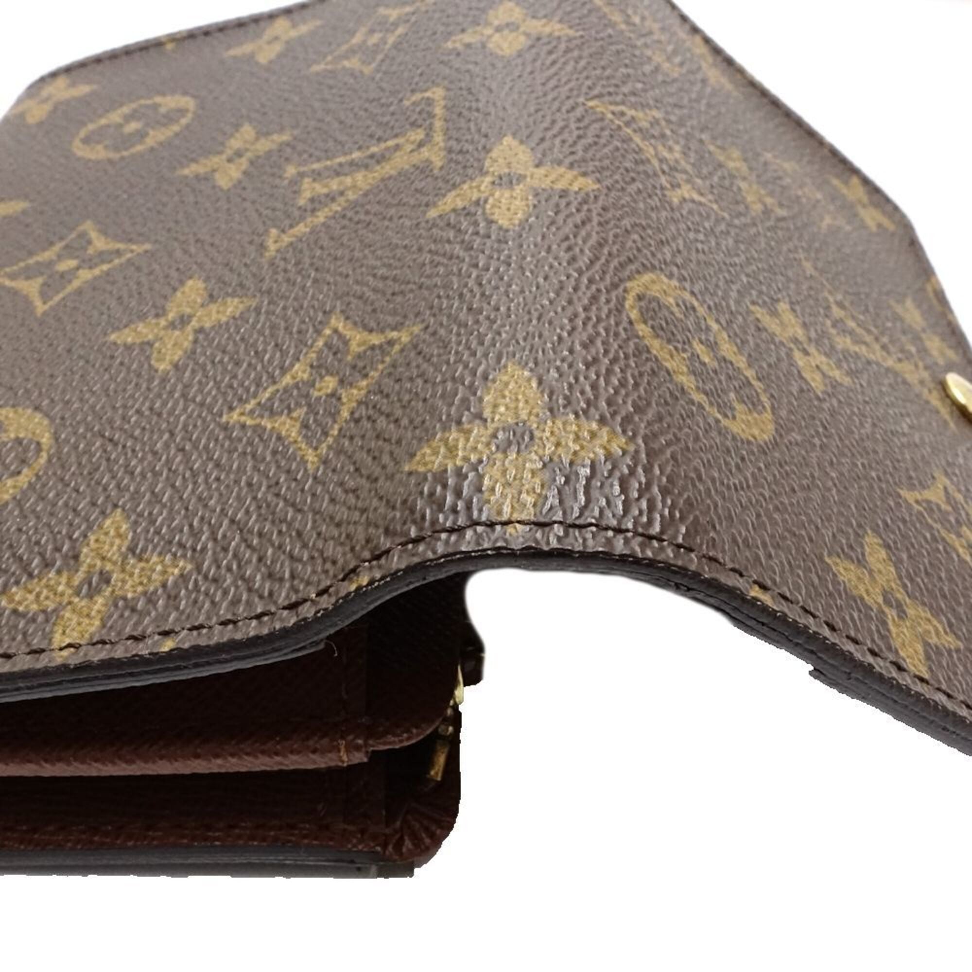 Louis Vuitton Monogram Brown Monogram Wallet (Bi-Fold) (Pre-Owned)