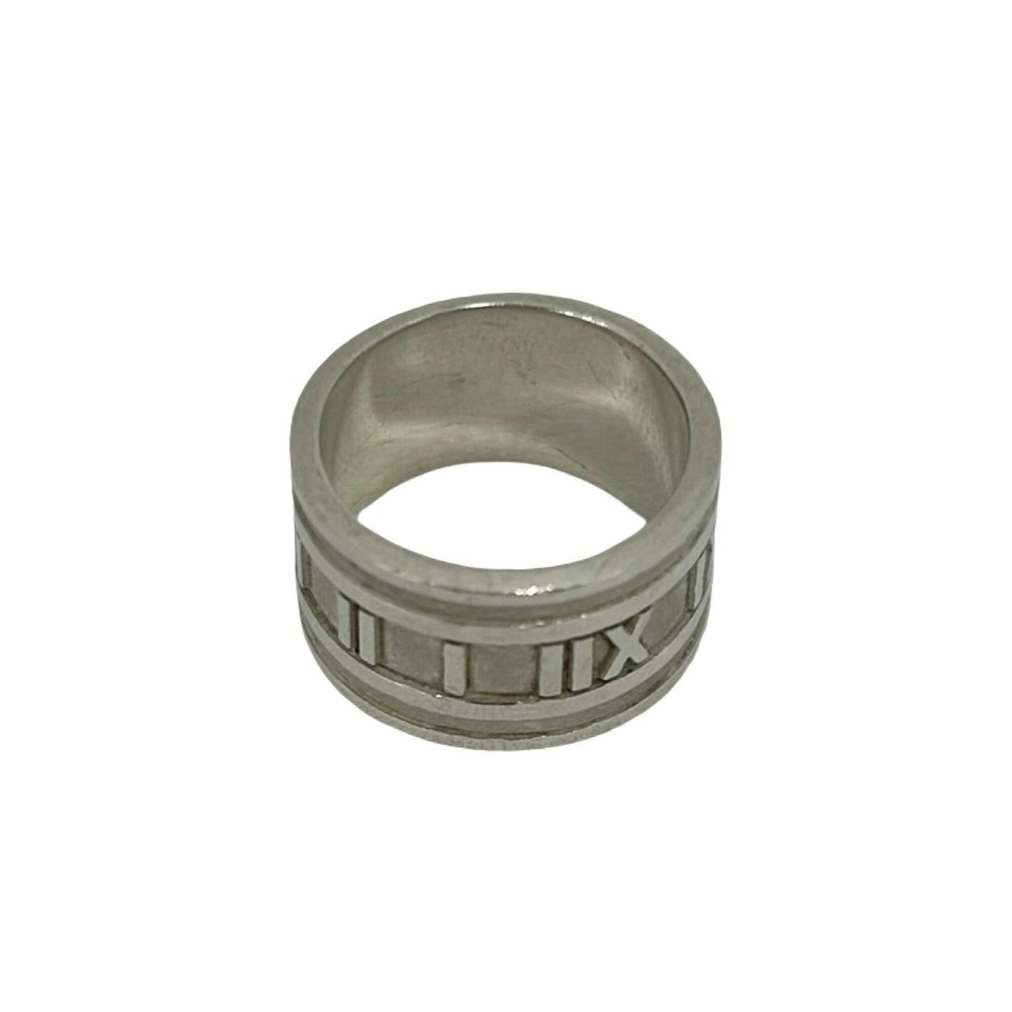Tiffany Silver Silver 925 Band Ring (Pre-Owned)