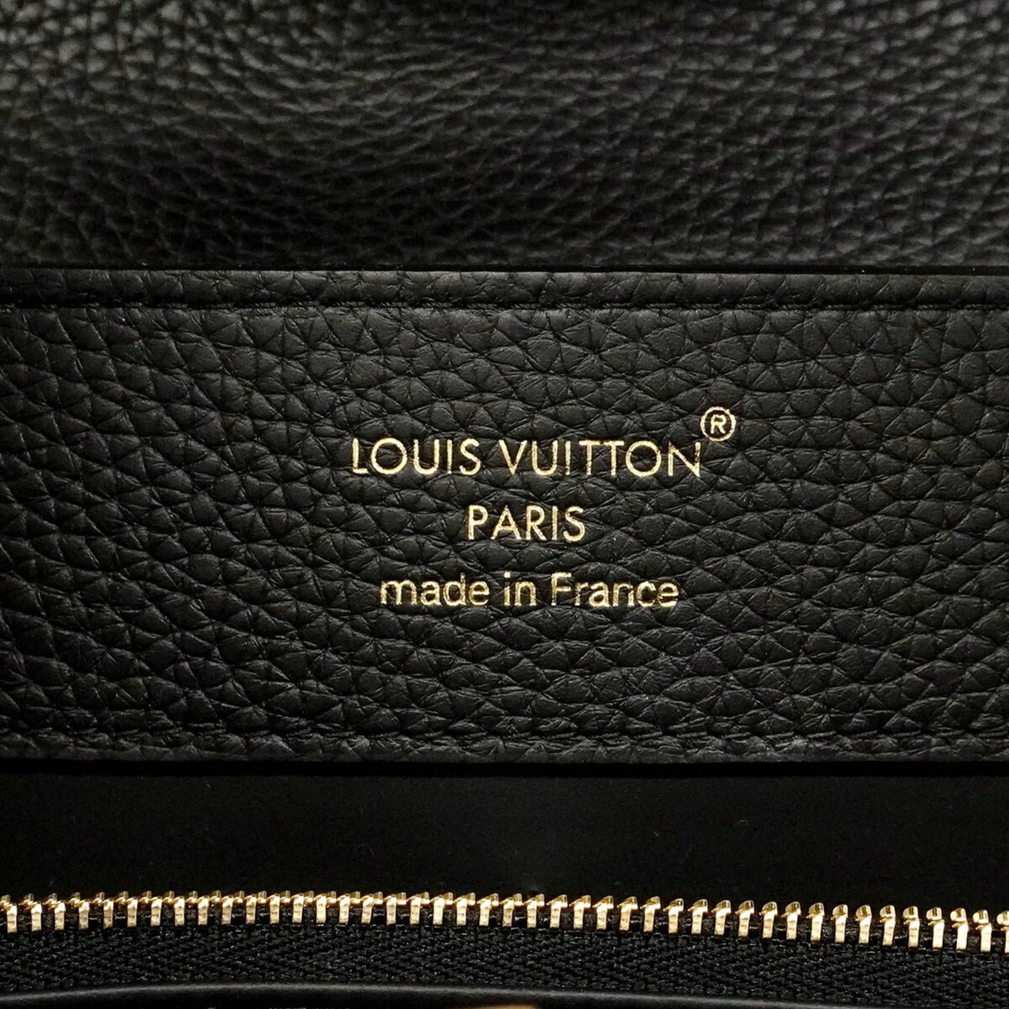 Louis Vuitton Black Handbag (Pre-Owned)