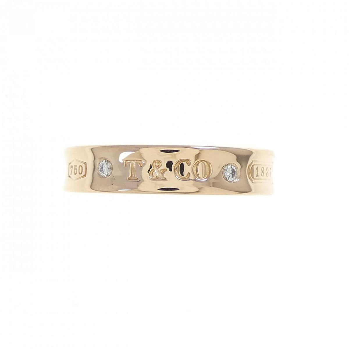 Tiffany Pink Gold Pink Gold (18K) Band Ring (Pre-Owned)