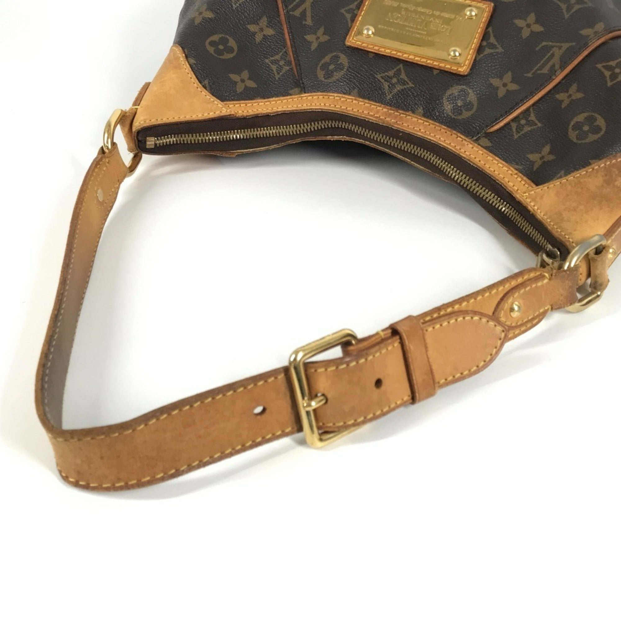 Louis Vuitton Brown Monogram Canvas Shoulder Bag (Pre-Owned)