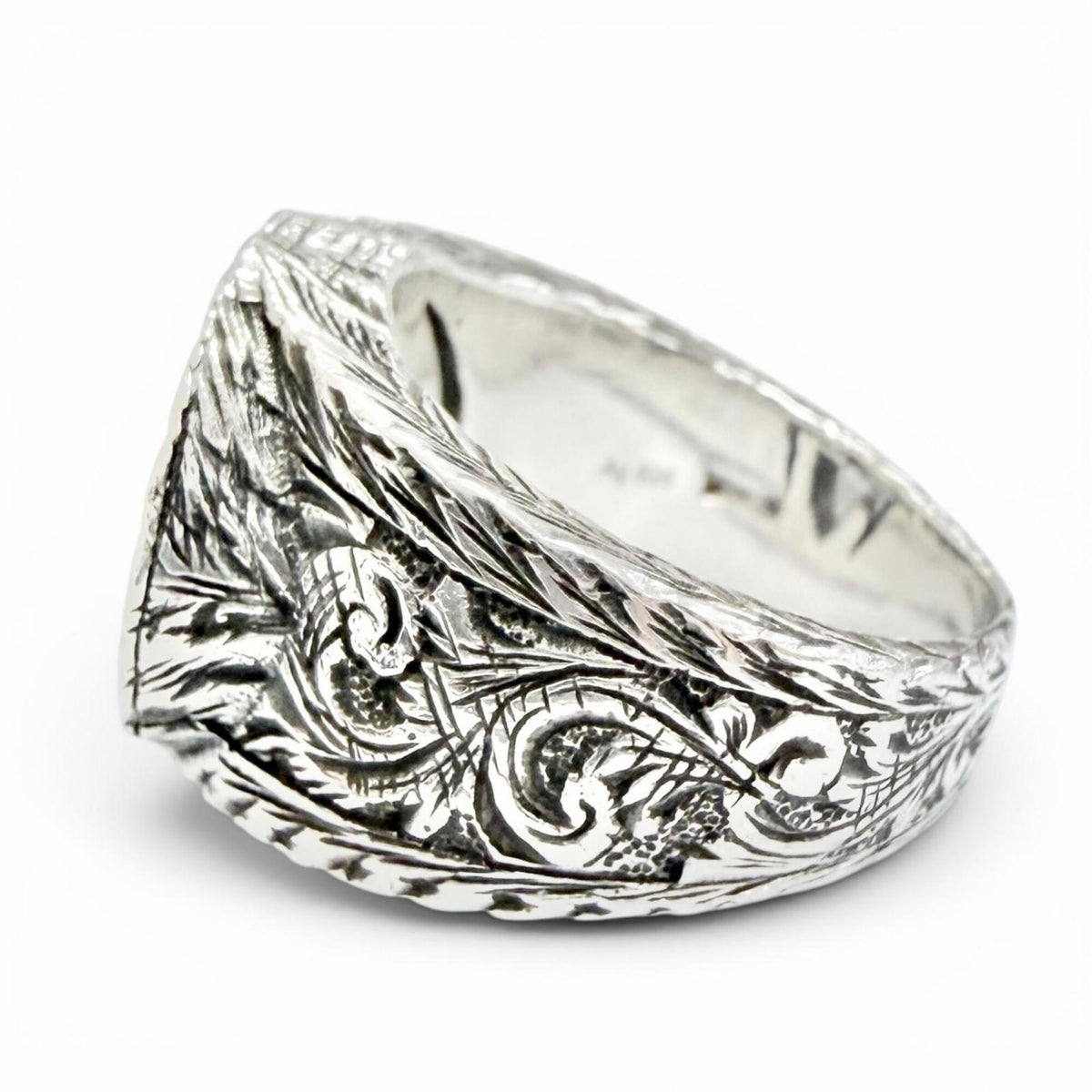 Gucci Silver Silver 925 Band Ring (Pre-Owned)
