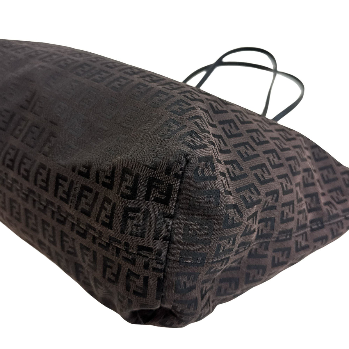 Fendi Brown Zucchino Tote Bag (Pre-Owned)