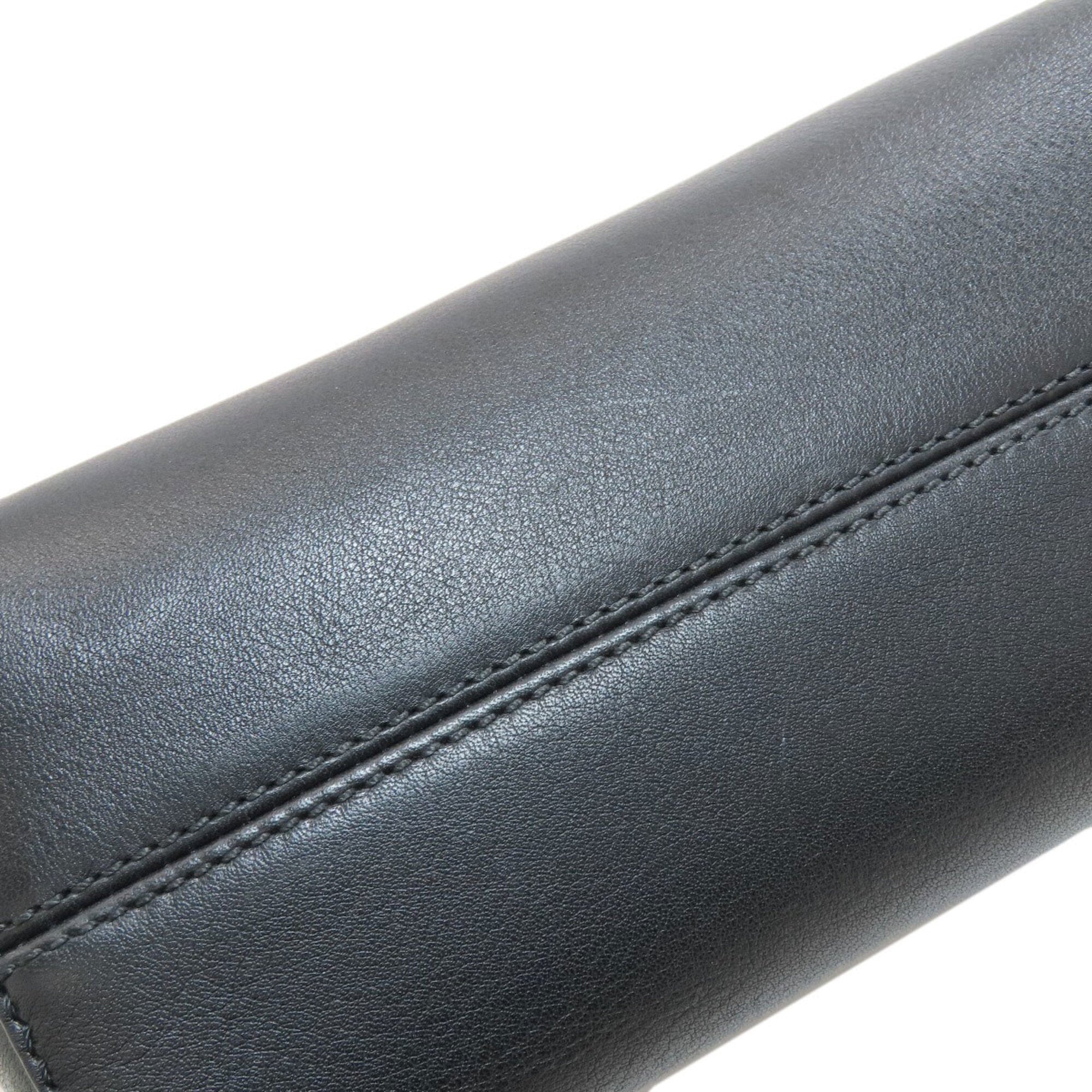 Fendi Black Brown Handbag (Pre-Owned)