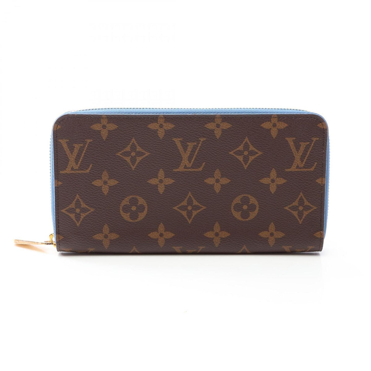 Louis Vuitton Blue Jean Brown Monogram Pvc Long Wallet (Bi-Fold) (Pre-Owned)