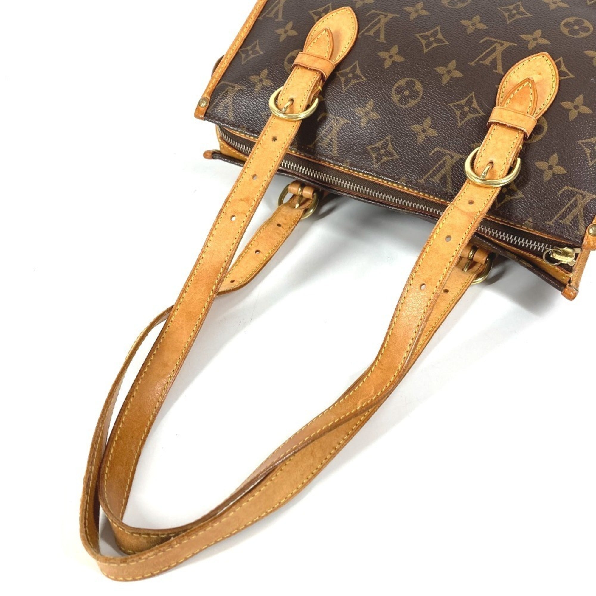 Louis Vuitton Brown Monogram Shoulder Bag Tote Bag (Pre-Owned)