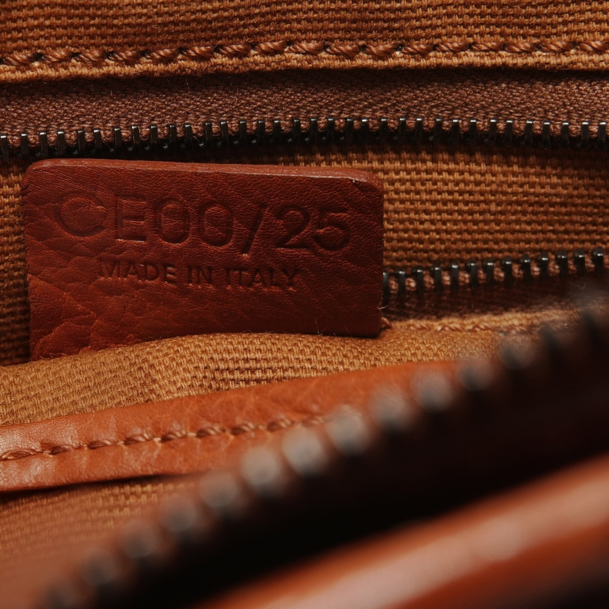Celine Boogie Brown Leather Shoulder Bag (Pre-Owned)