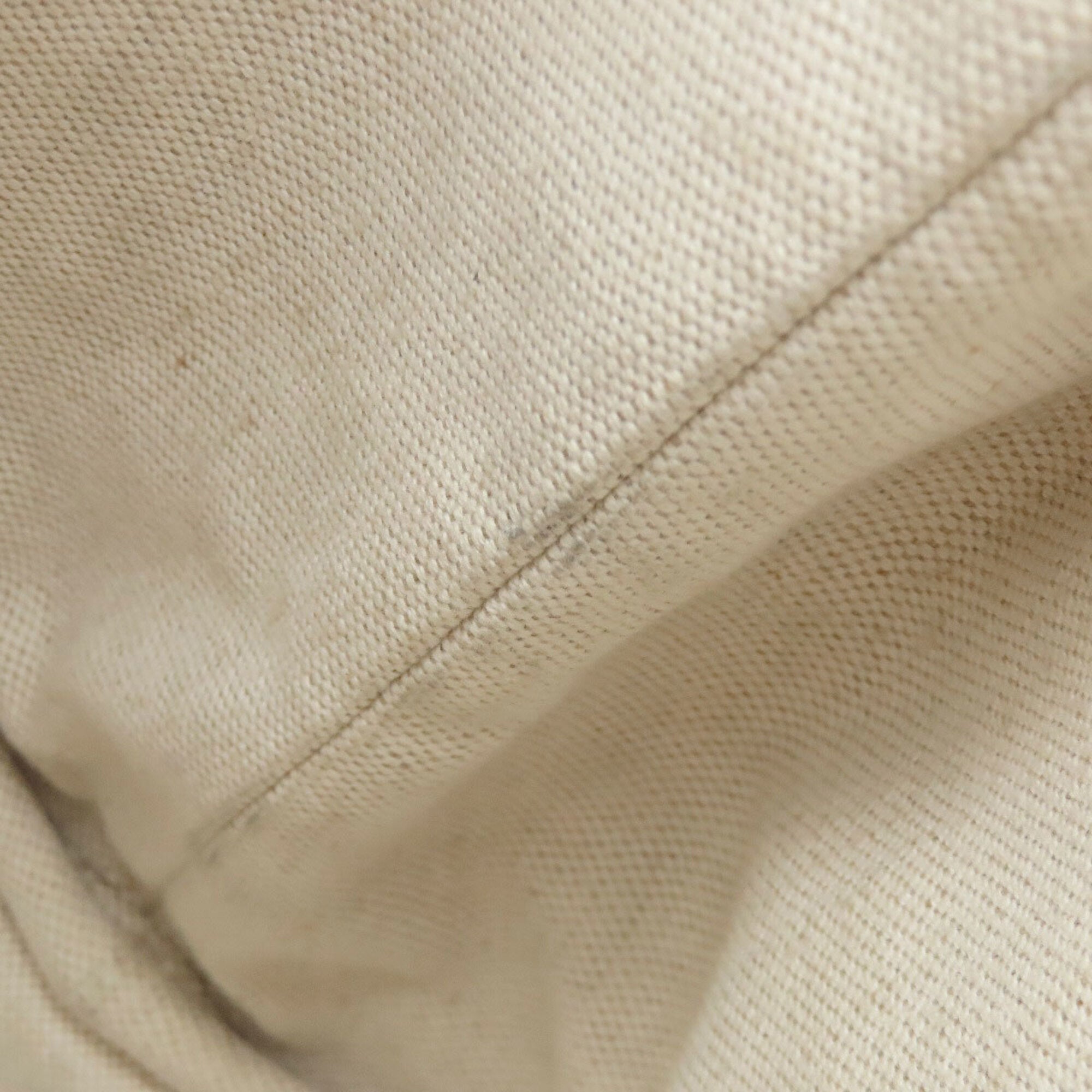 Prada White Canvas Tote Bag (Pre-Owned)