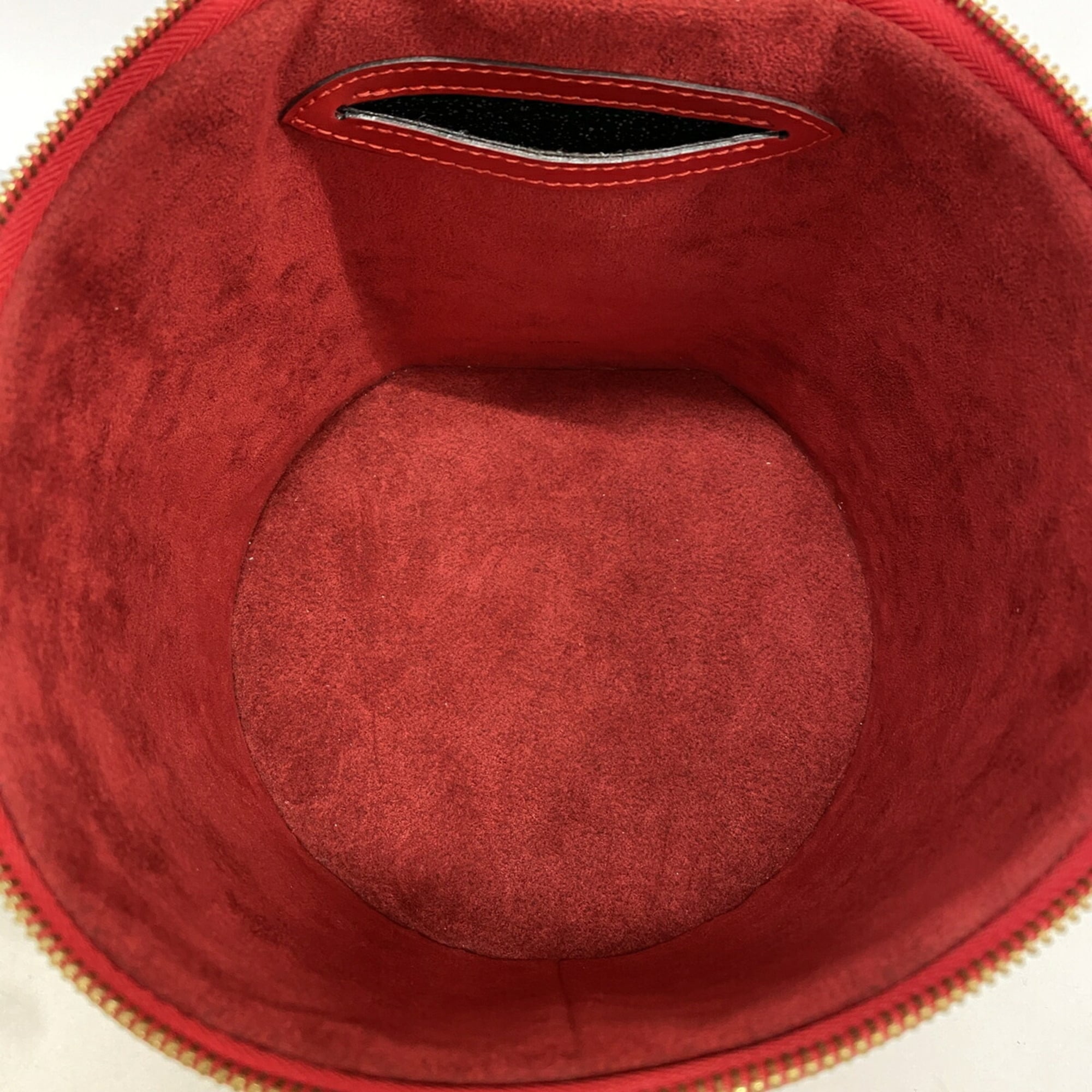 Louis Vuitton Castilian Red Handbag (Pre-Owned)
