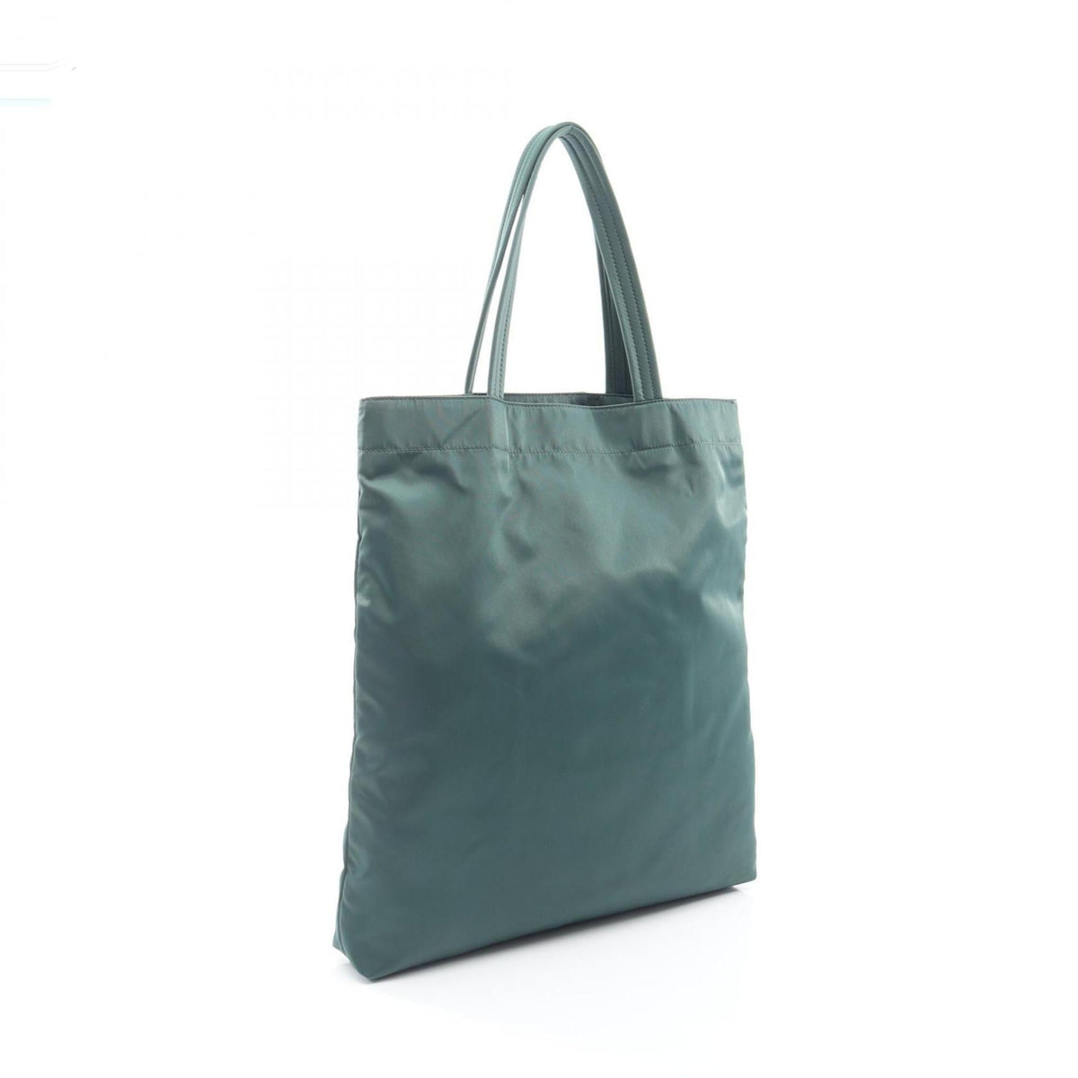 Anya Hindmarch Green Nylon Leather Handbag Tote Bag (Pre-Owned)
