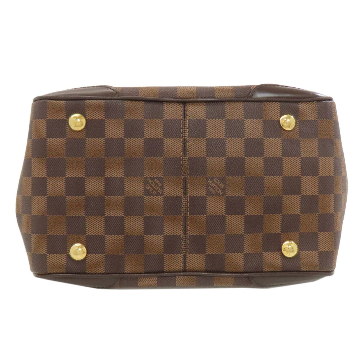 Louis Vuitton Brown Damier Canvas Ebene Damier Canvas Handbag (Pre-Owned)