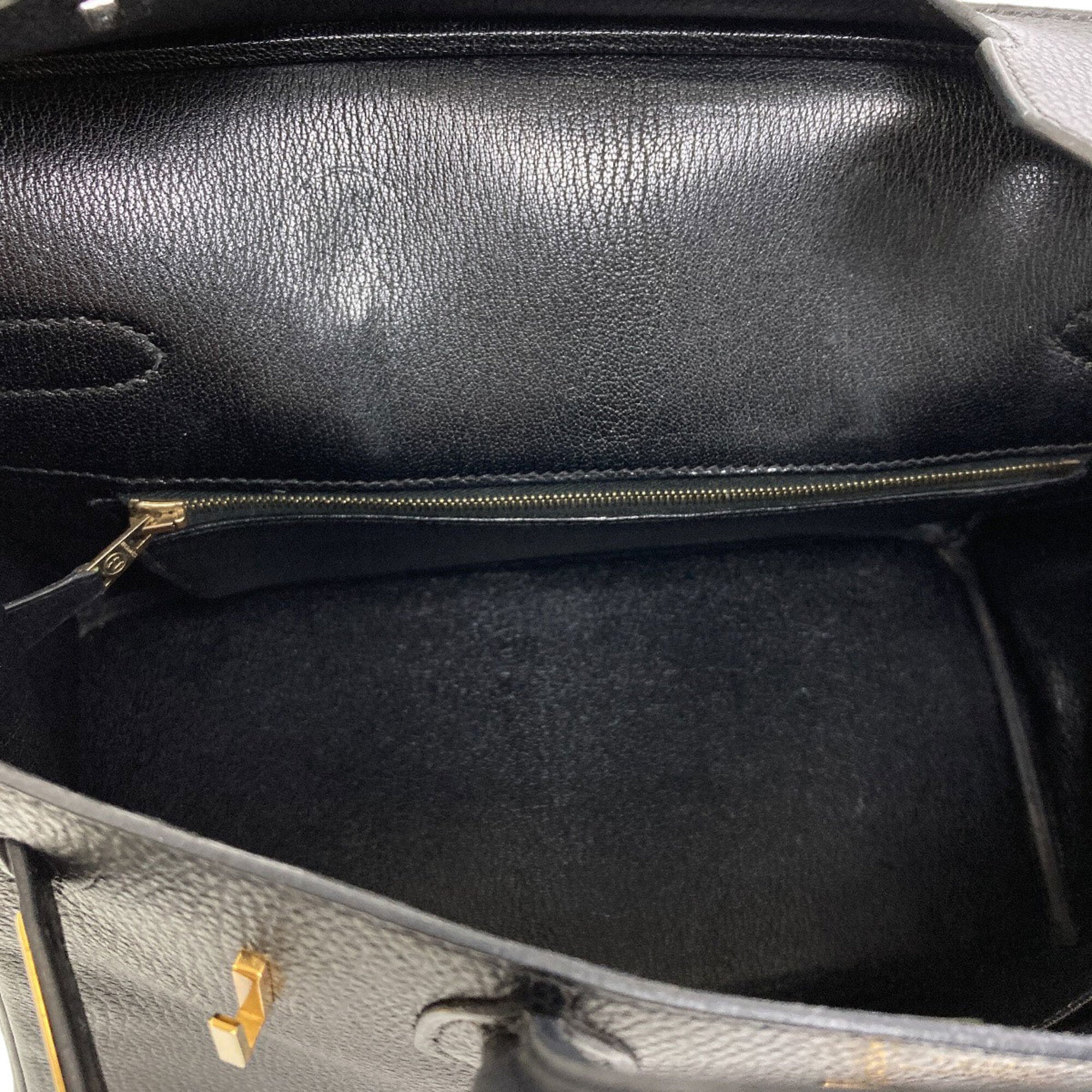 Hermes Black Ardennes Leather Handbag (Pre-Owned)