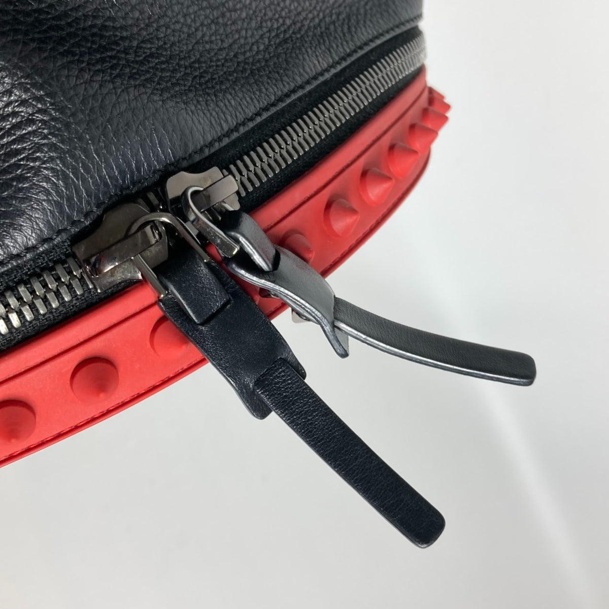 Christian Louboutin Black Leather Backpack (Pre-Owned)